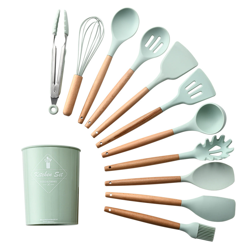 12pcs Silicone Spoon Set