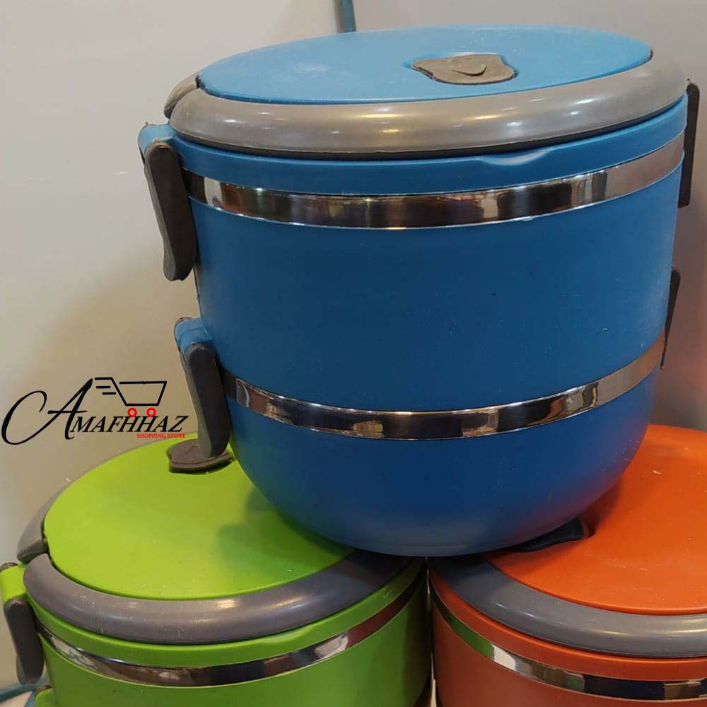 2 Layer Portable Lunch Box