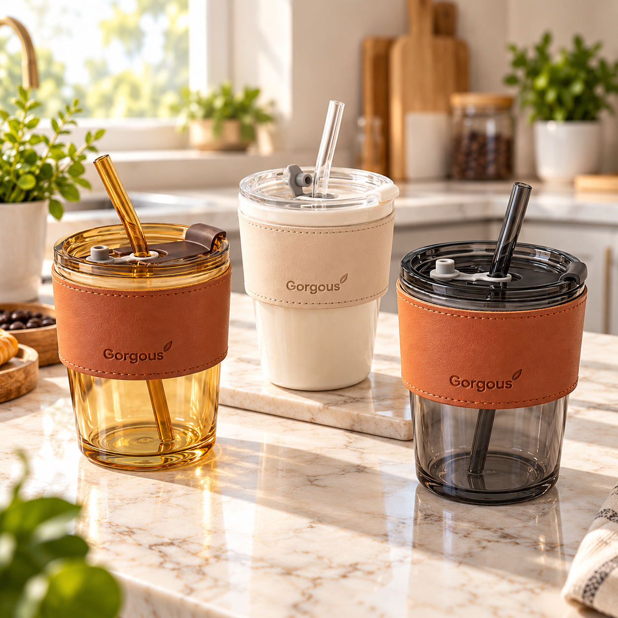 Premium Woven Tumbler Trio