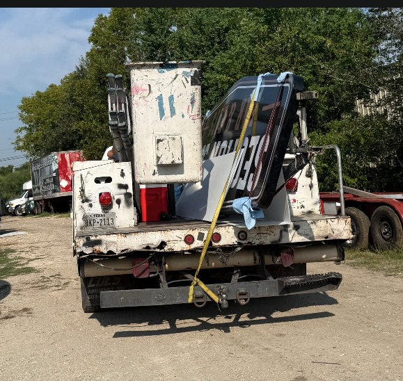35-Foot Utility Service / Bucket Truck available for rent from M3 Rental in Houston