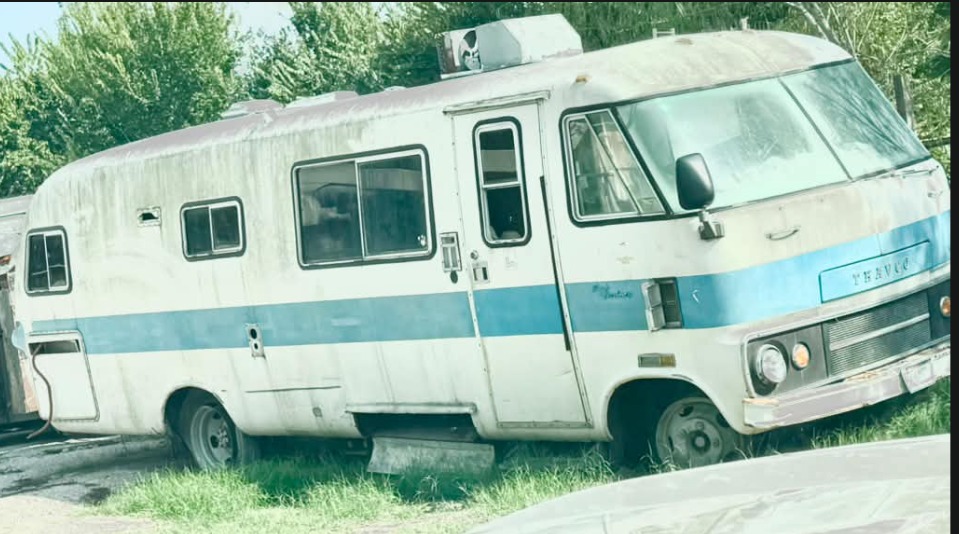 Vintage Travco Class A Motorhome / Bus RV available for rent from M3 Rental in Houston