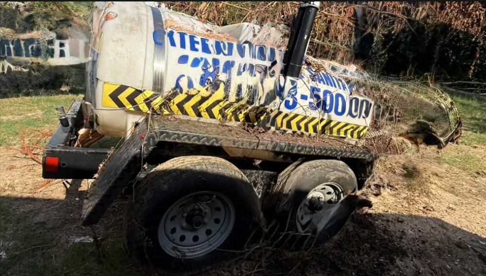 Mobile Water Tank Trailer / Pressure Washing Unit available for rent from M3 Rental in Houston