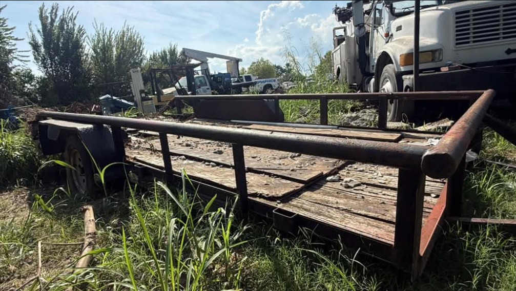 Standard 16ft Utility / Flatbed Trailer available for rent from M3 Rental in Houston