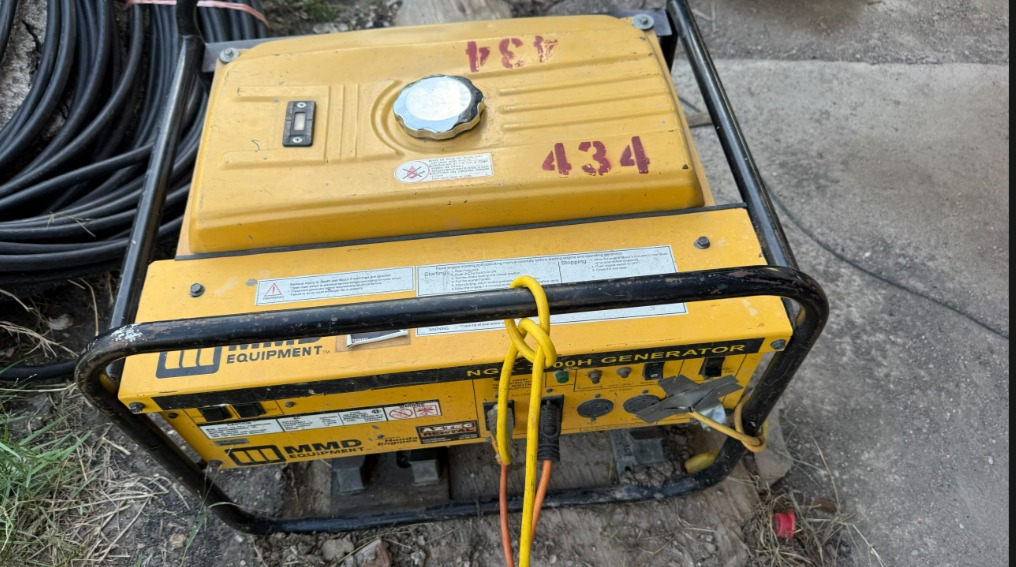 MMD Equipment 7500-Watt Gasoline Portable Generator available for rent from M3 Rental in Houston