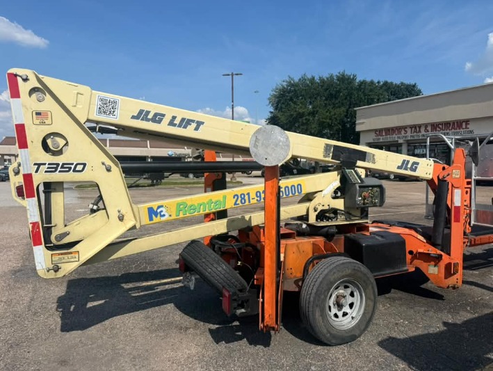 JLG T350 Towable Boom Lift available for rent from M3 Rental in Houston