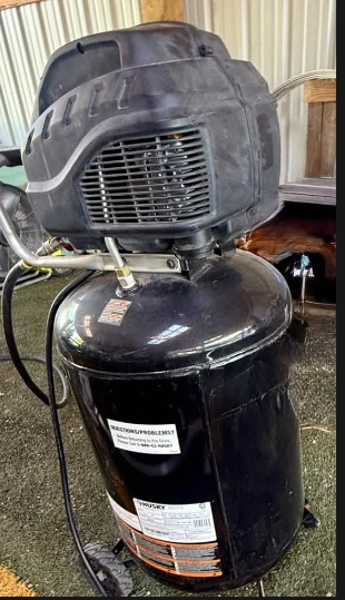 Husky Vertical Cylinder Air Compressor available for rent from M3 Rental in Houston