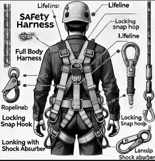 Fall Protection Safety Harness Bundle available for rent from M3 Rental in Houston