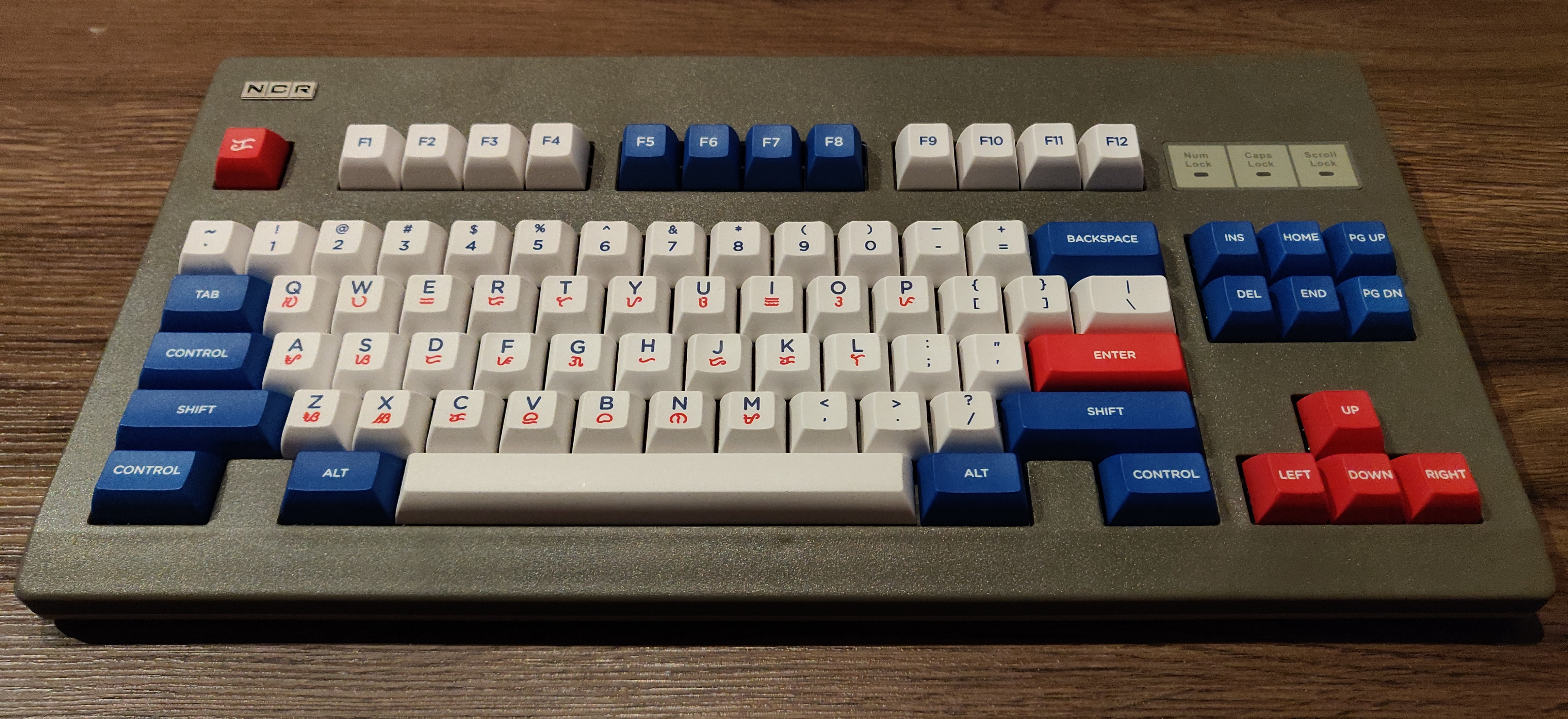 NCR-80 custom mechanical keyboard