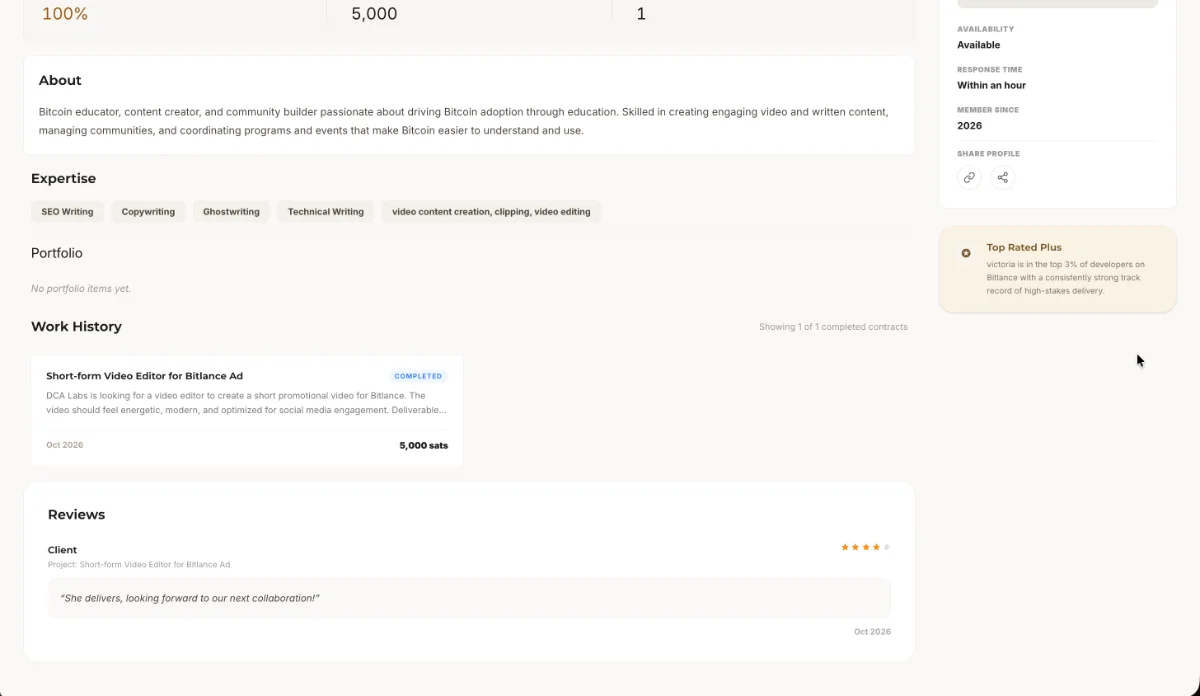 bitlance bitcoin freelancing platform live client review