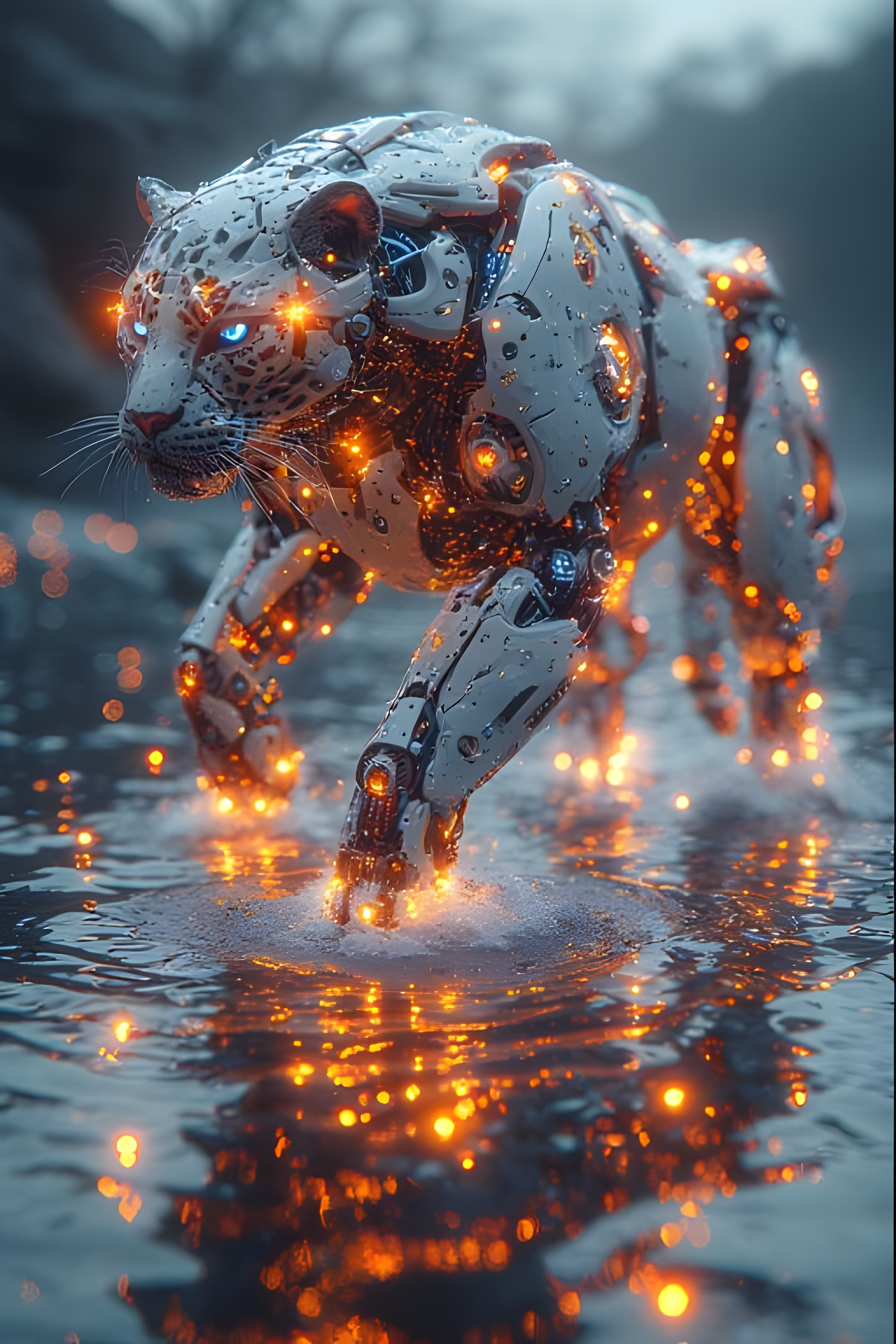 Panthera Chronicles Cyborg Big Cat