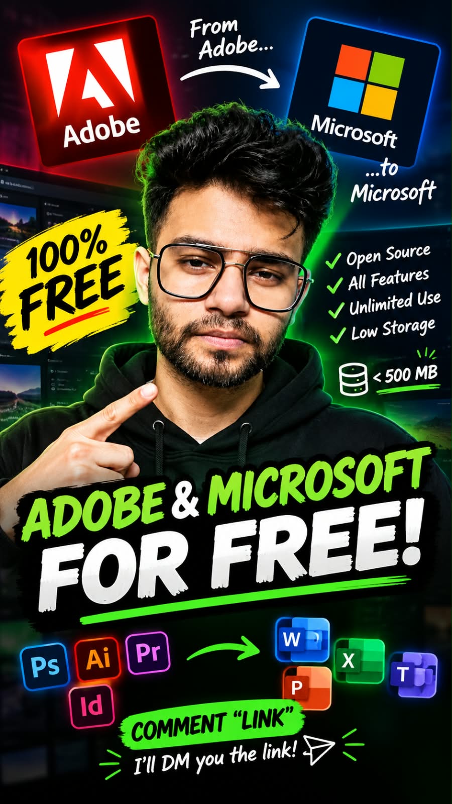 Adobe & Microsoft Apps for FREE! post no 31