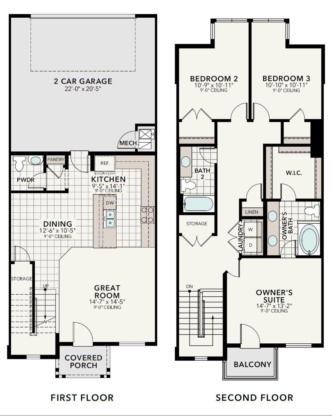 The Destin Floorplan
