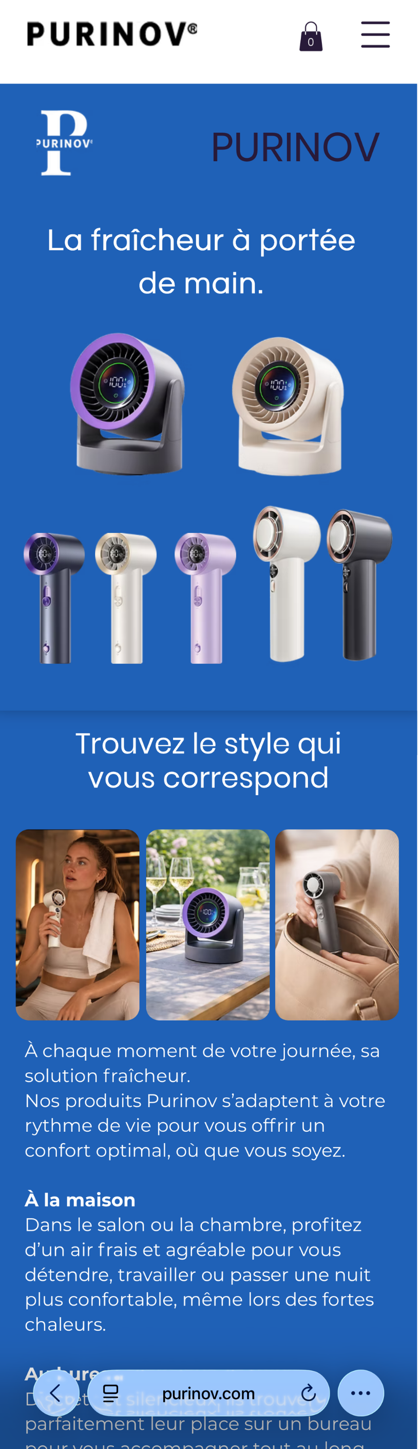 Purinov avant le rebranding