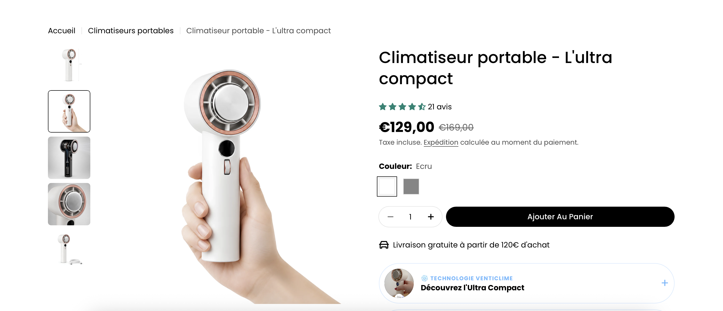 Refonte de la fiche produit Purinov