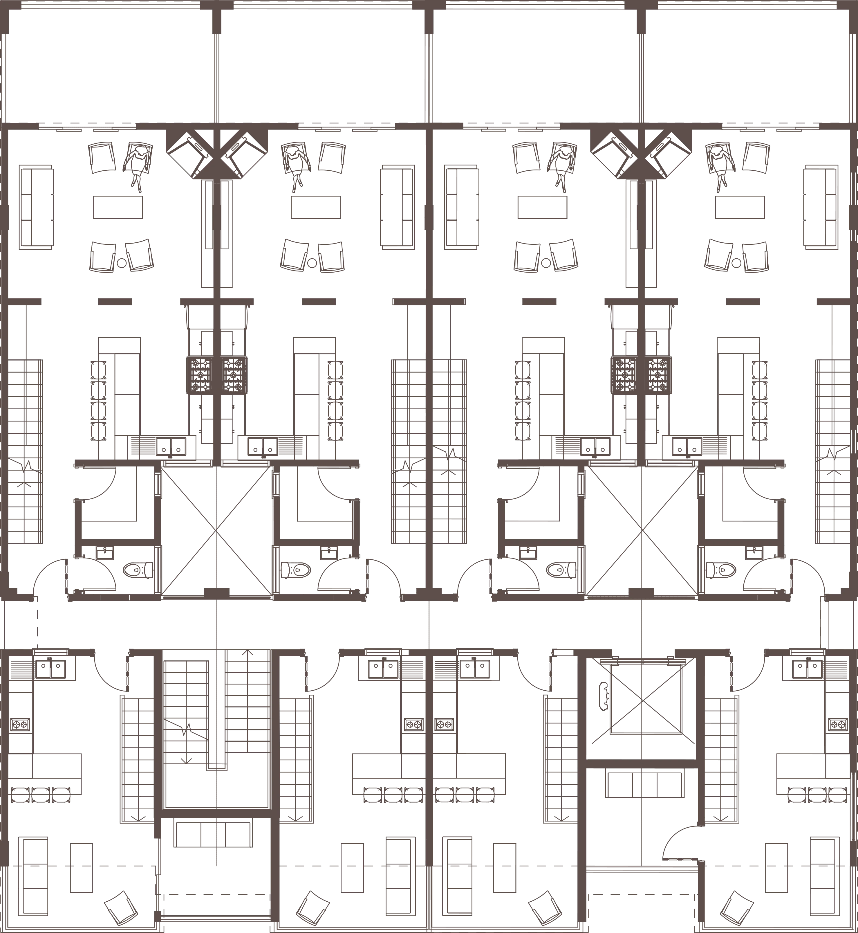 Block A - 1st Floor Schedule (Level 1)