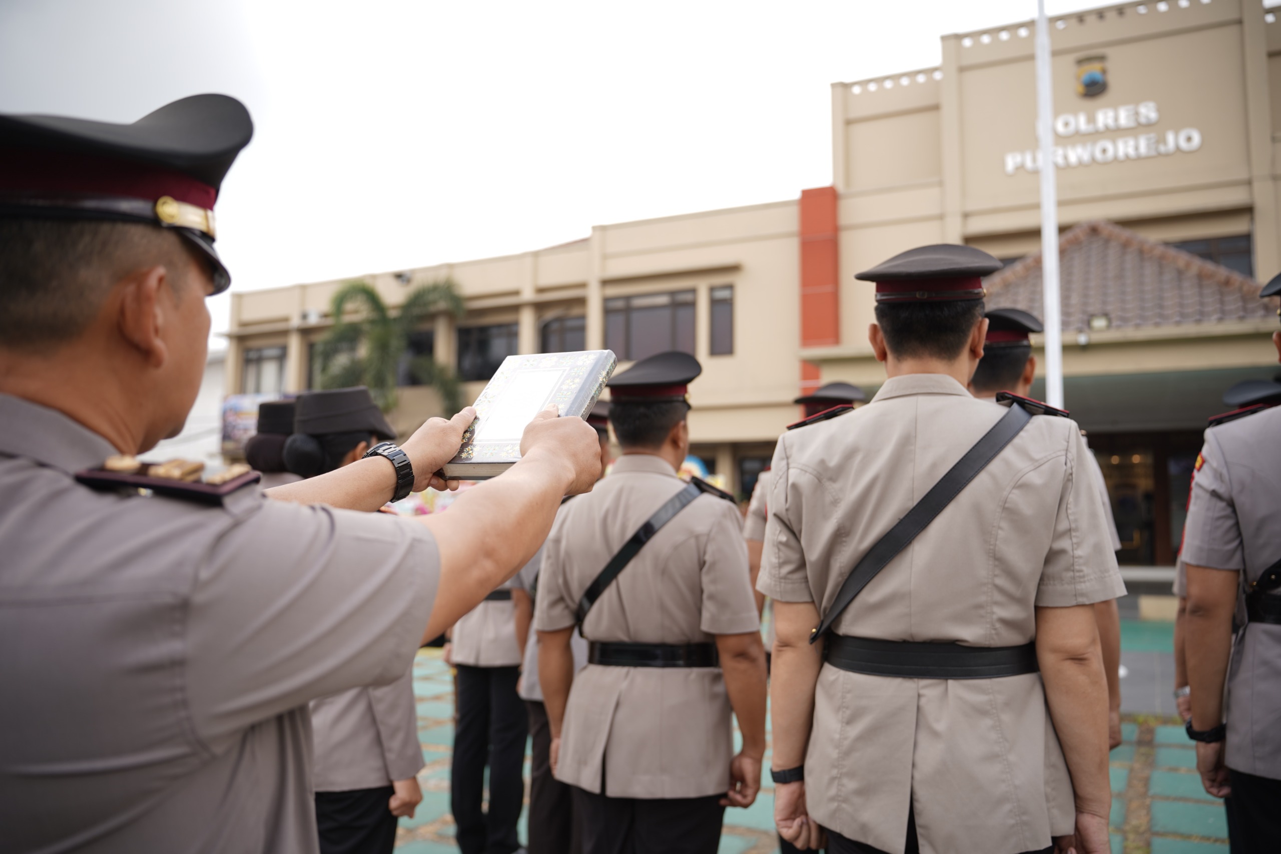 AKBP Erma Rahayu Pimpin Sertijab PJU Polres Purworejo, Dorong Akselerasi Pelayanan dan Kinerja Kepolisian