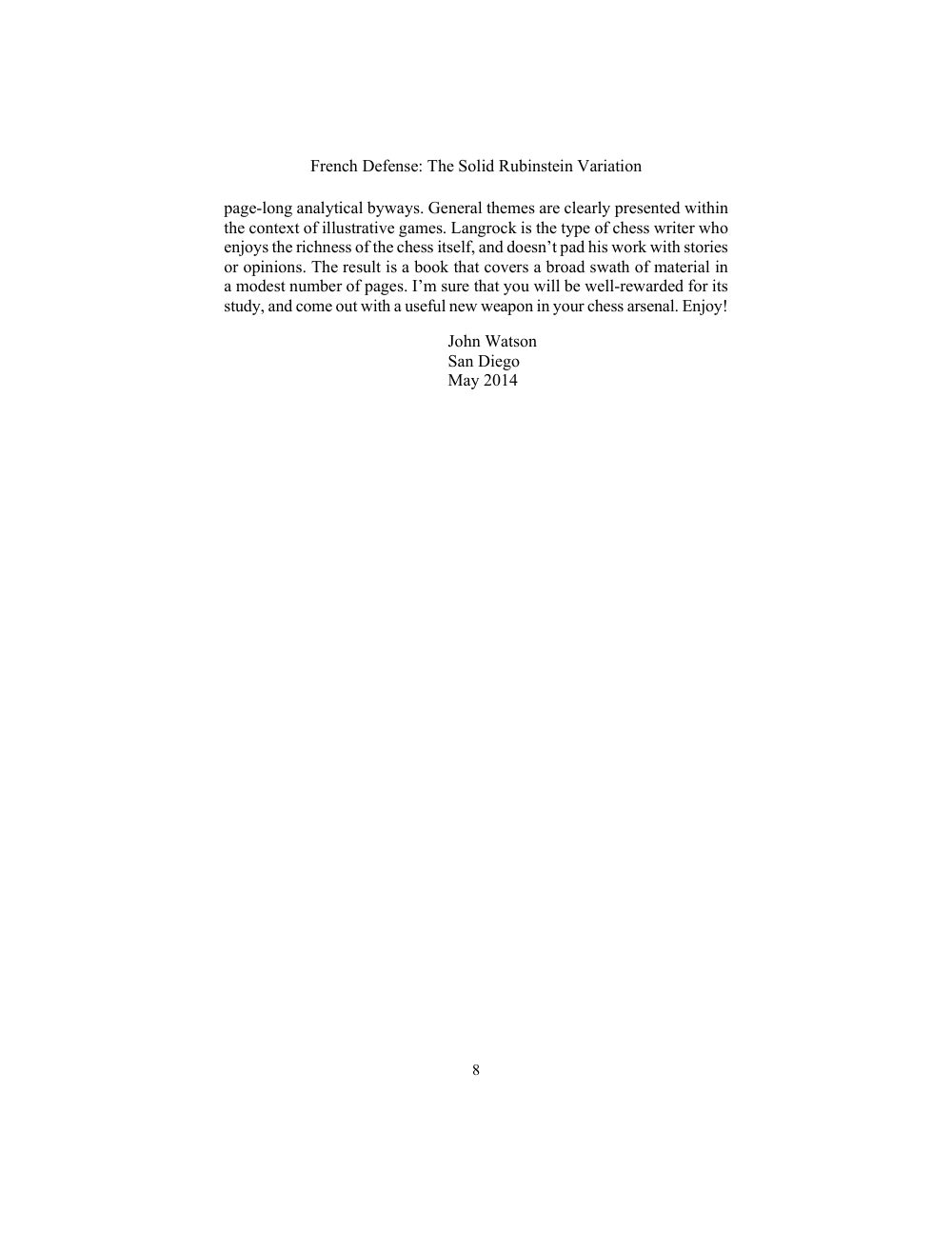 Sample page 8
