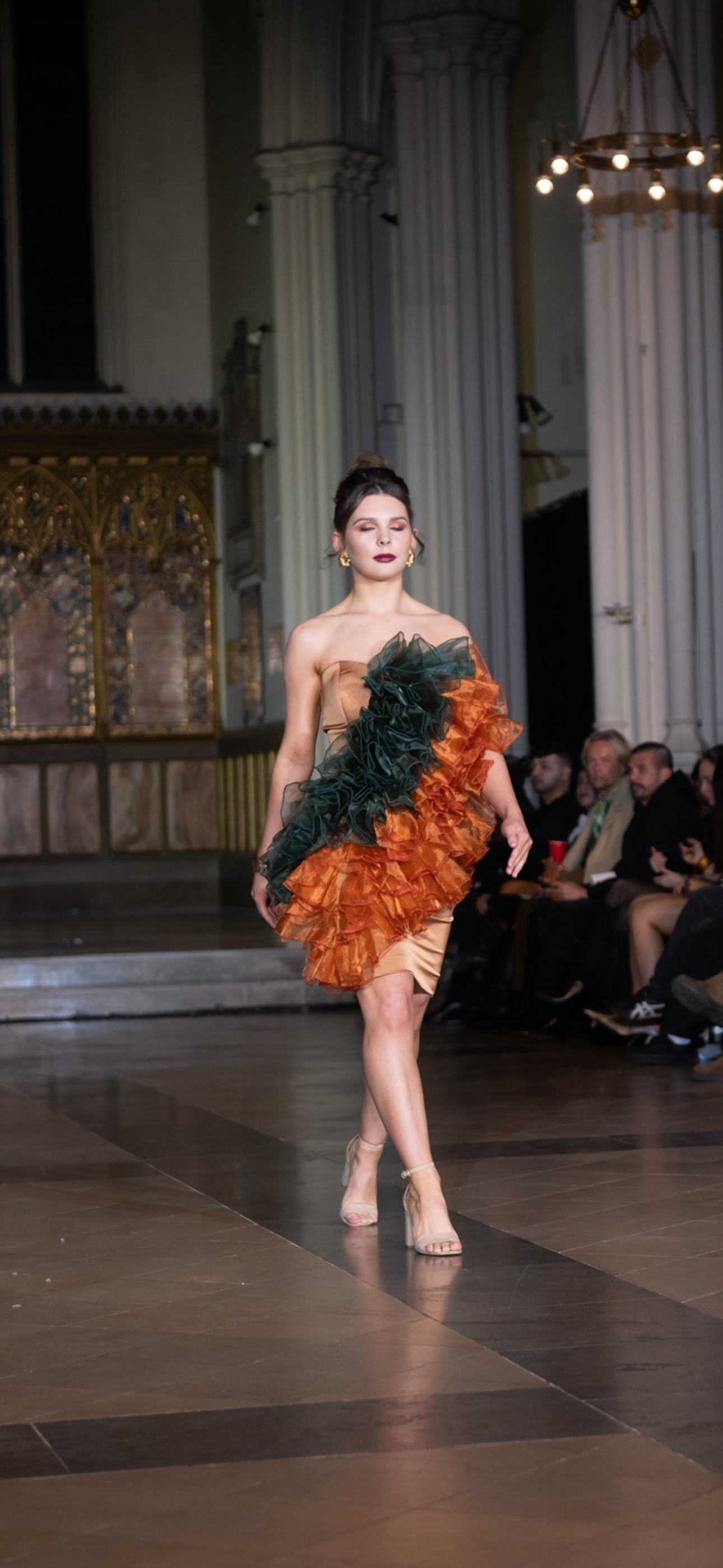 Short Ruffle Dress #MBW50