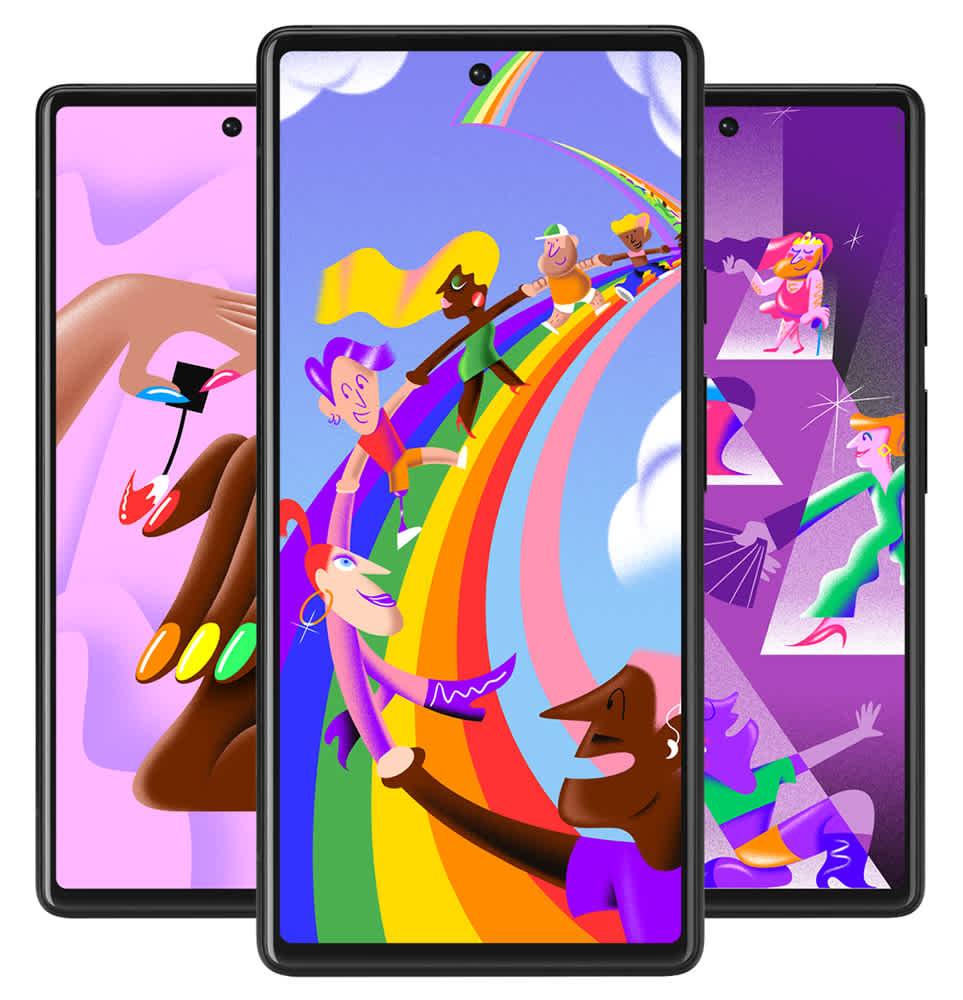 Google Pixel Pride Wallpapers