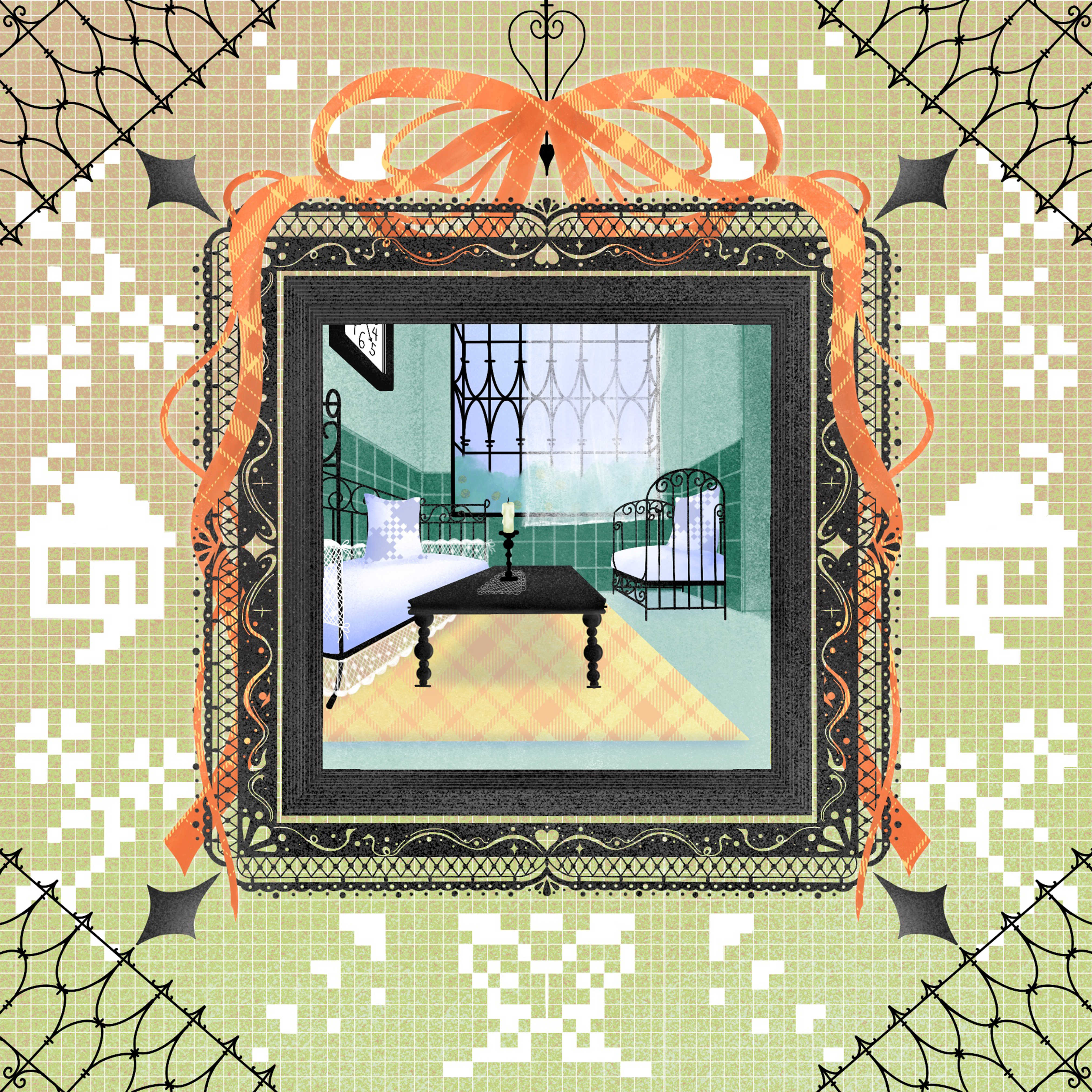 Livingroom_ Silk Scarf