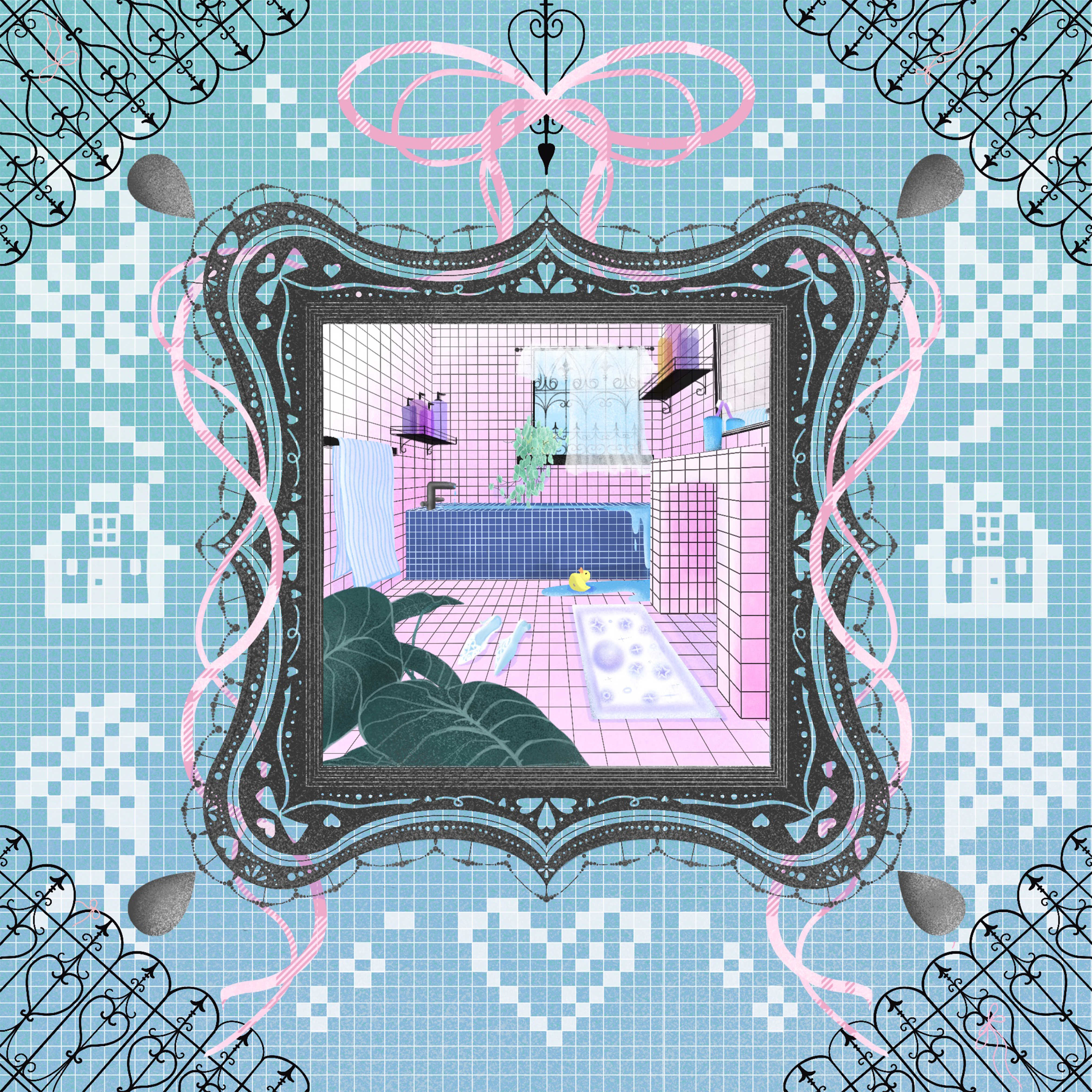 Bathroom_ Silk Scarf