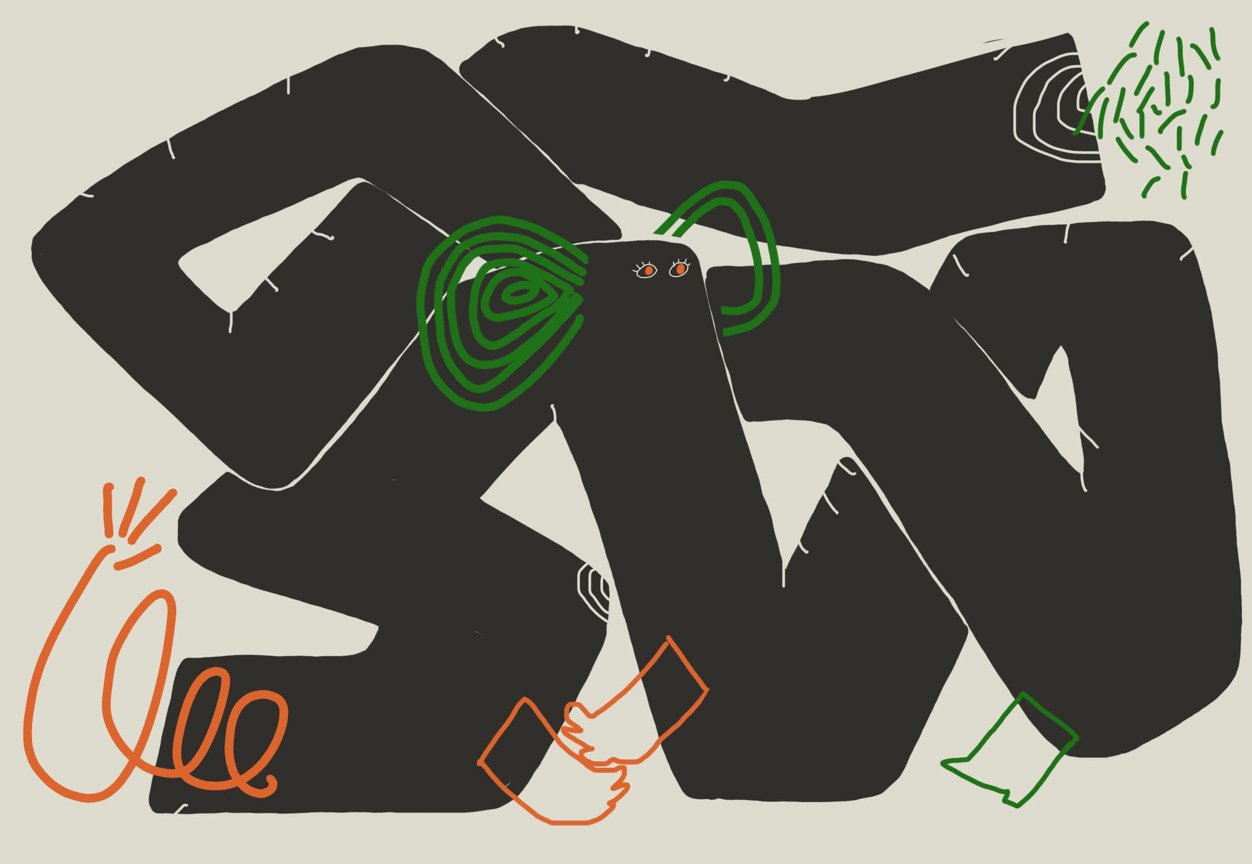 An Elephant - Exploration On Shapes And Forms.