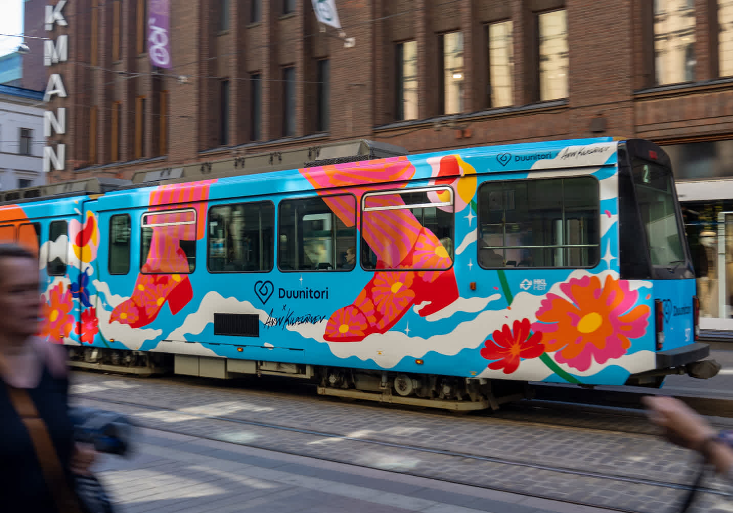 Duunitori Tram, Helsinki Finland