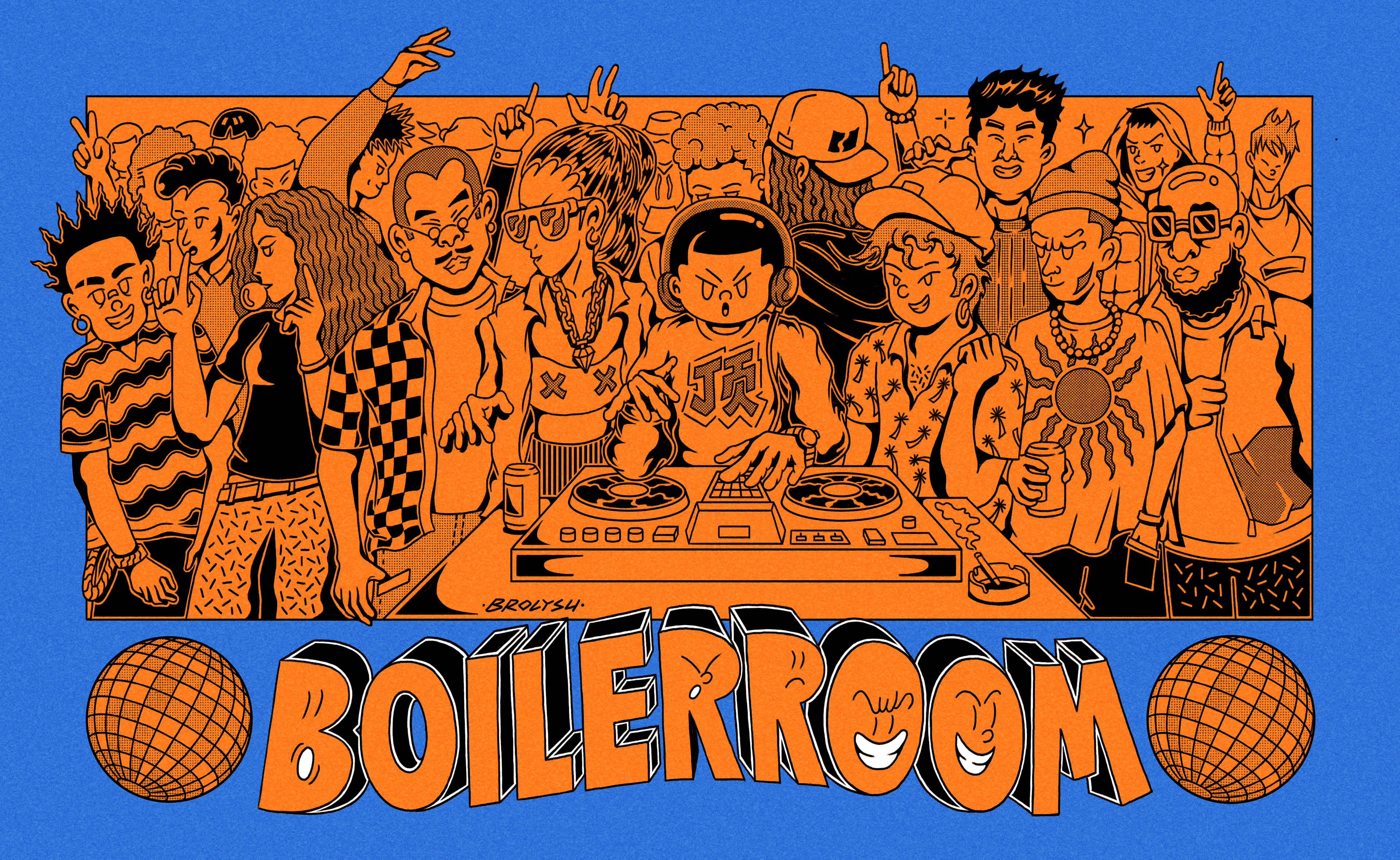 Boiler Room on a Friday Night