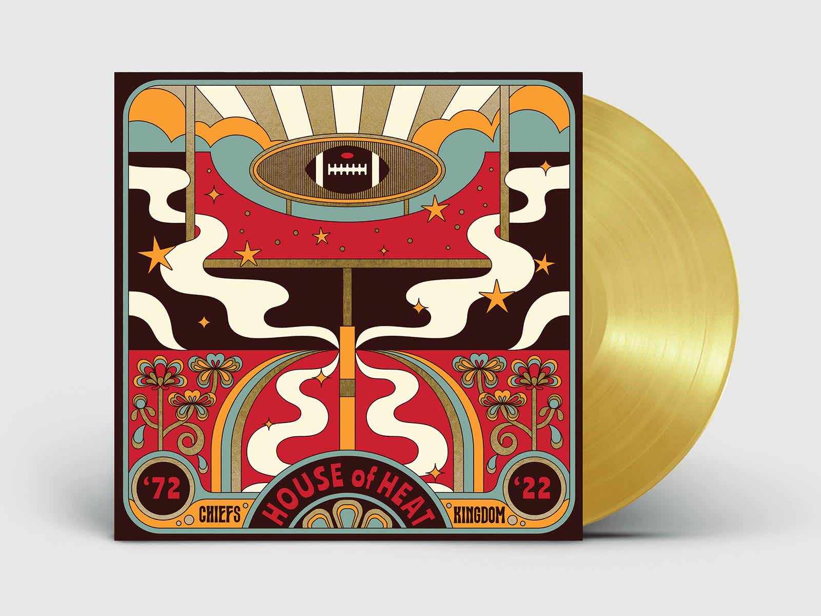 KC Chiefs Record Sleeve