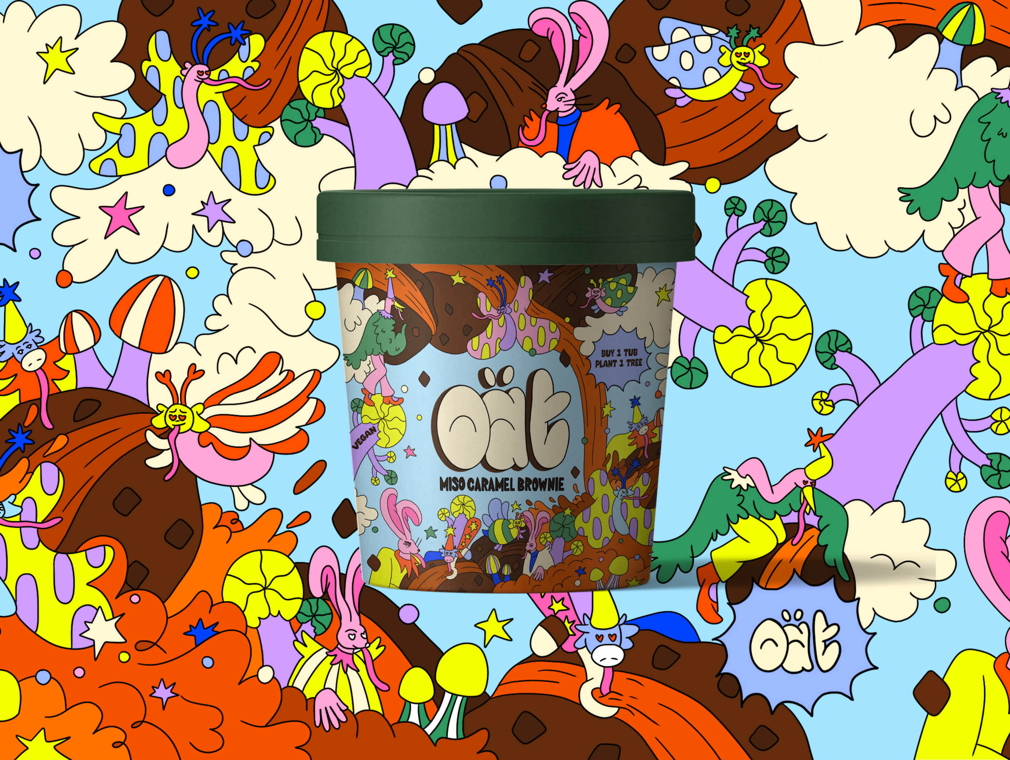 oät Ice Cream - Packaging