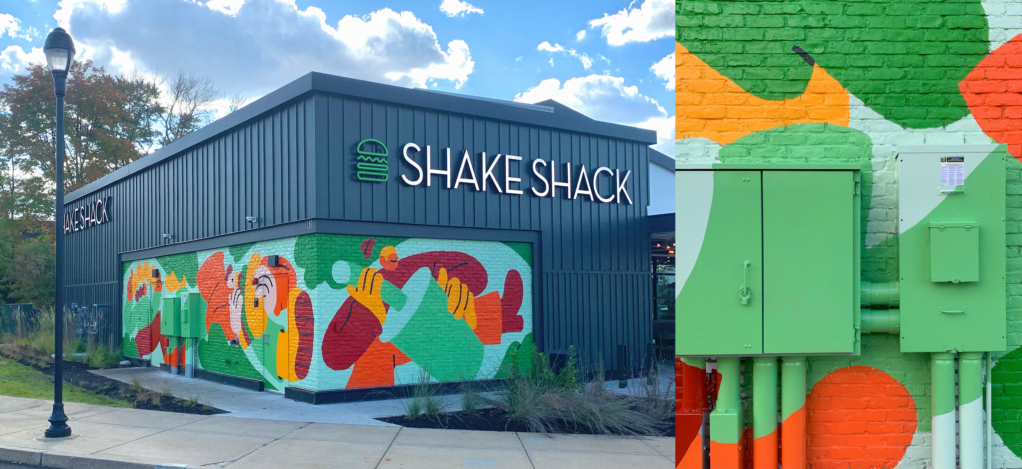 Shake Shack Mural