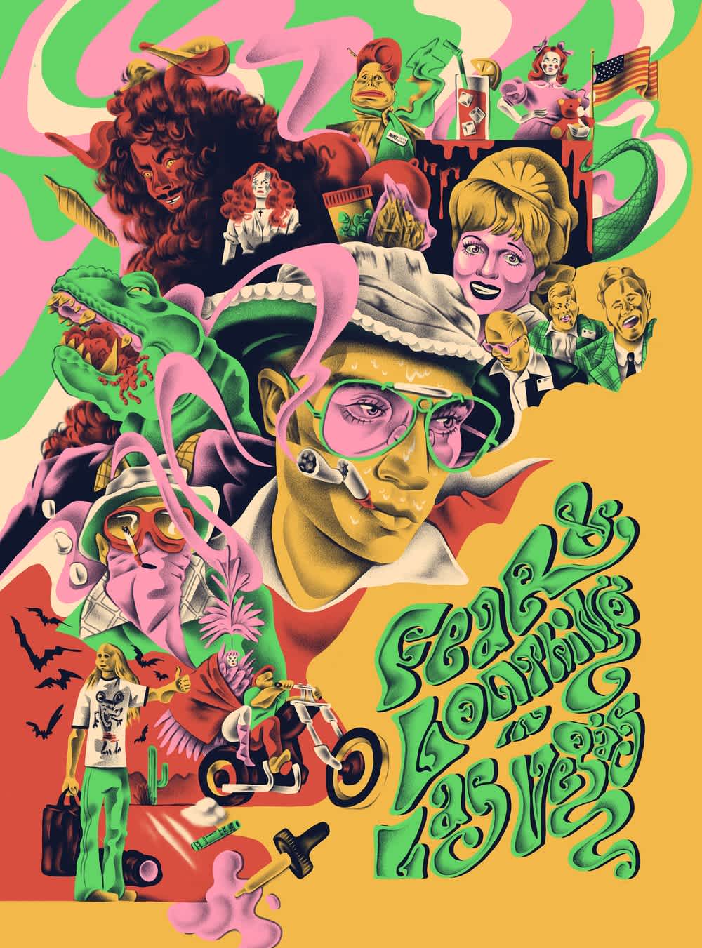Fear and Loathing film Poster