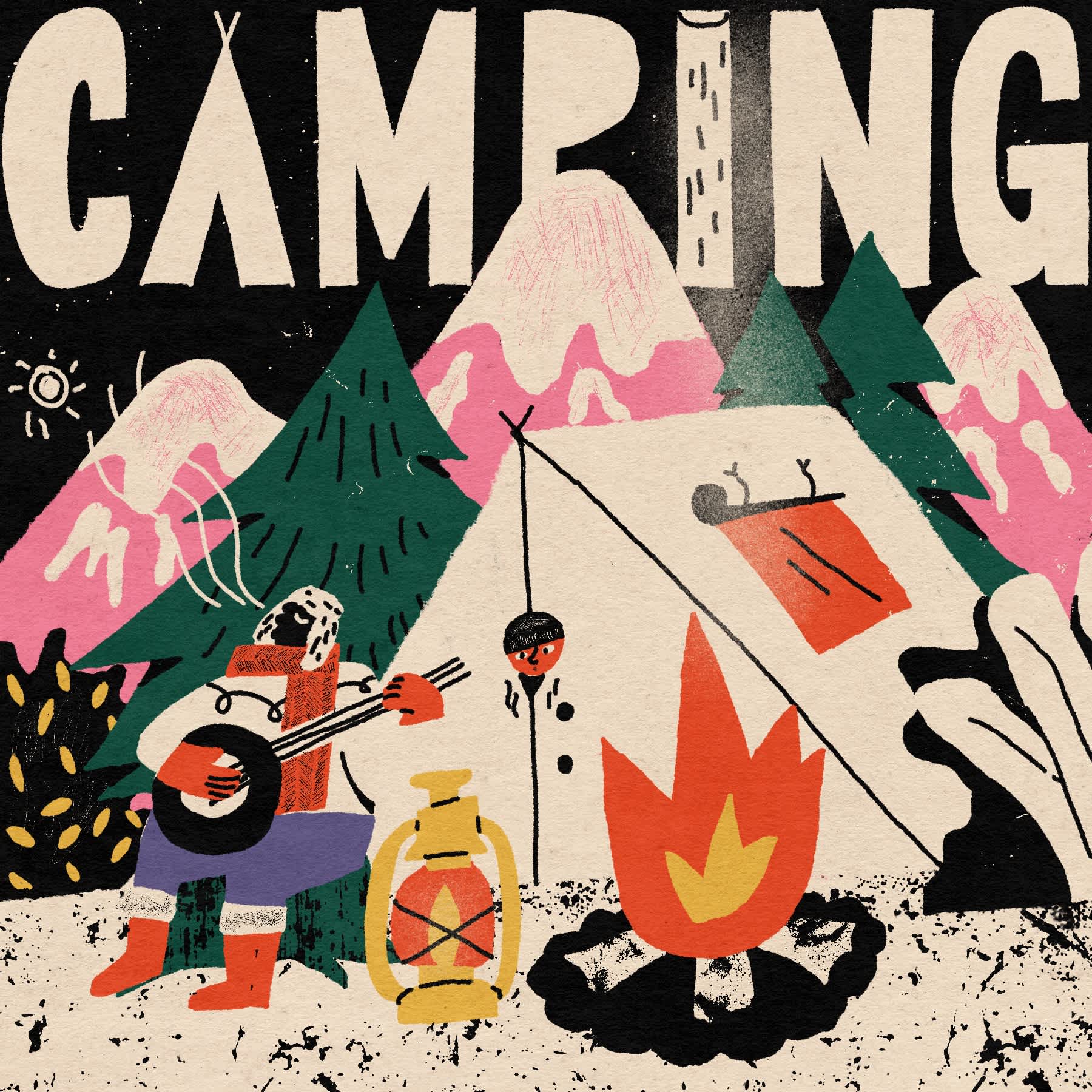 Winter camping