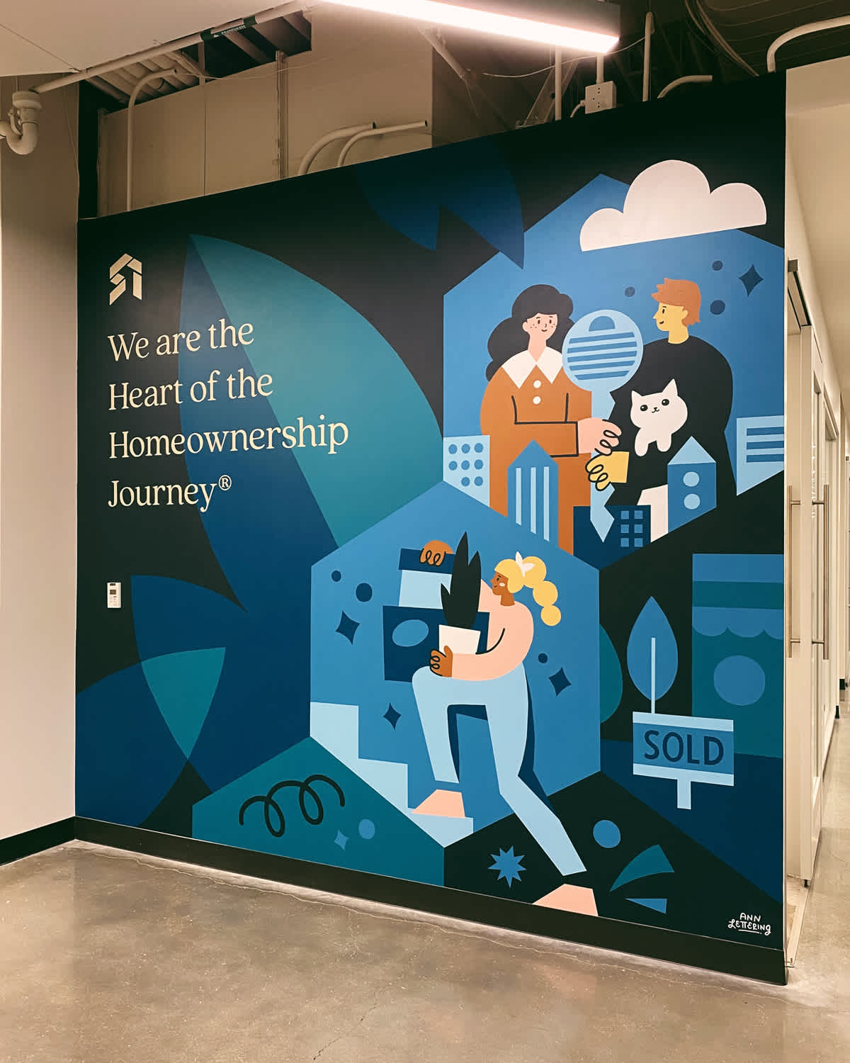 SimpleNexus Office Mural