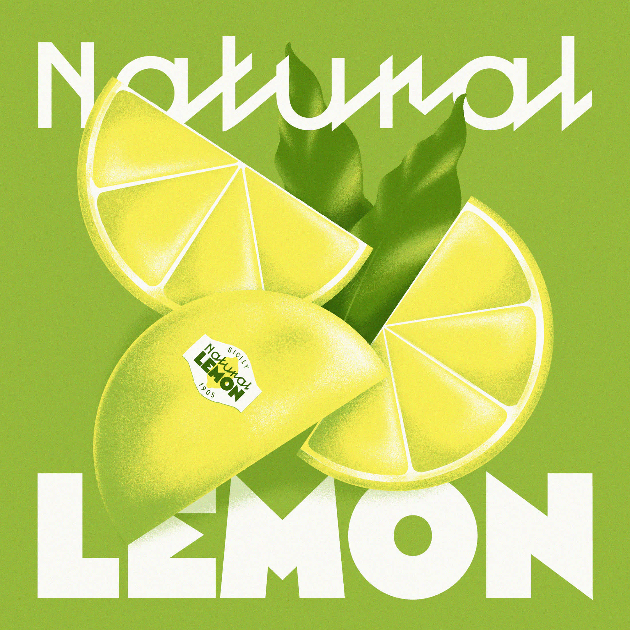 Natural Lemon poster