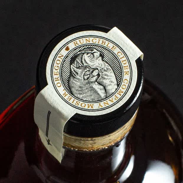 Beverage Label Illustration