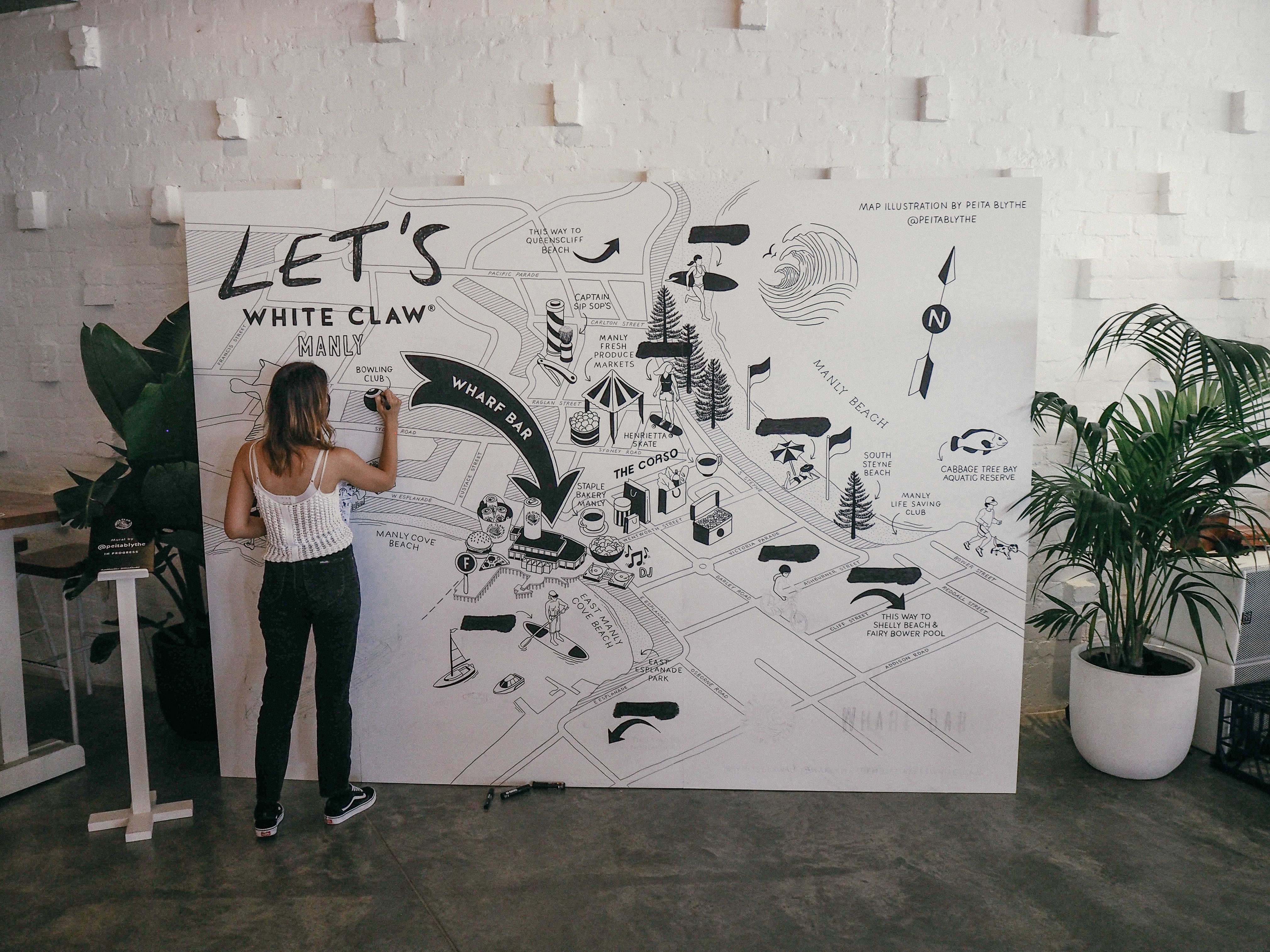 Manly Wharf Map Activation