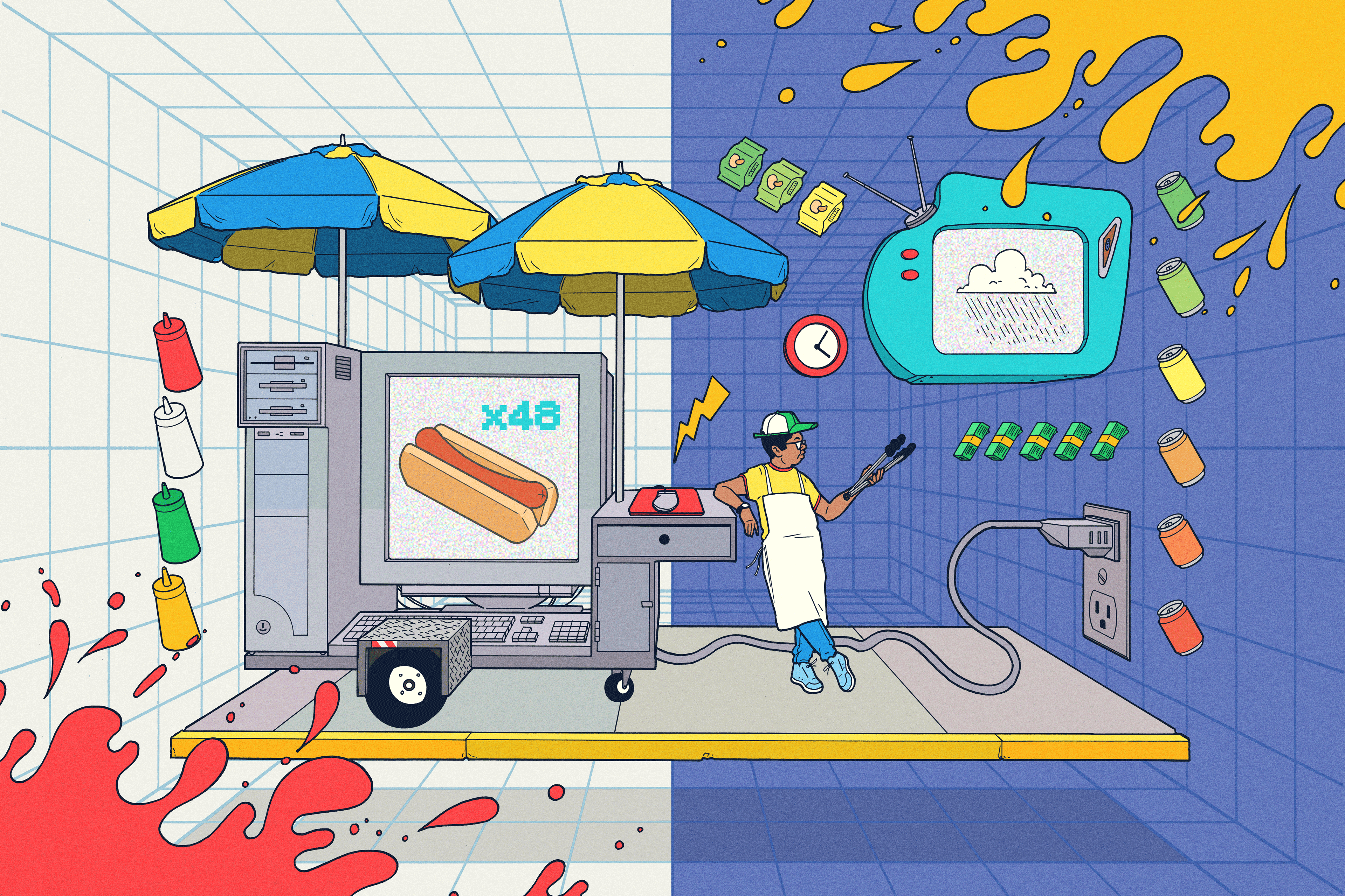 Polygon - "Hot Dog Stand"