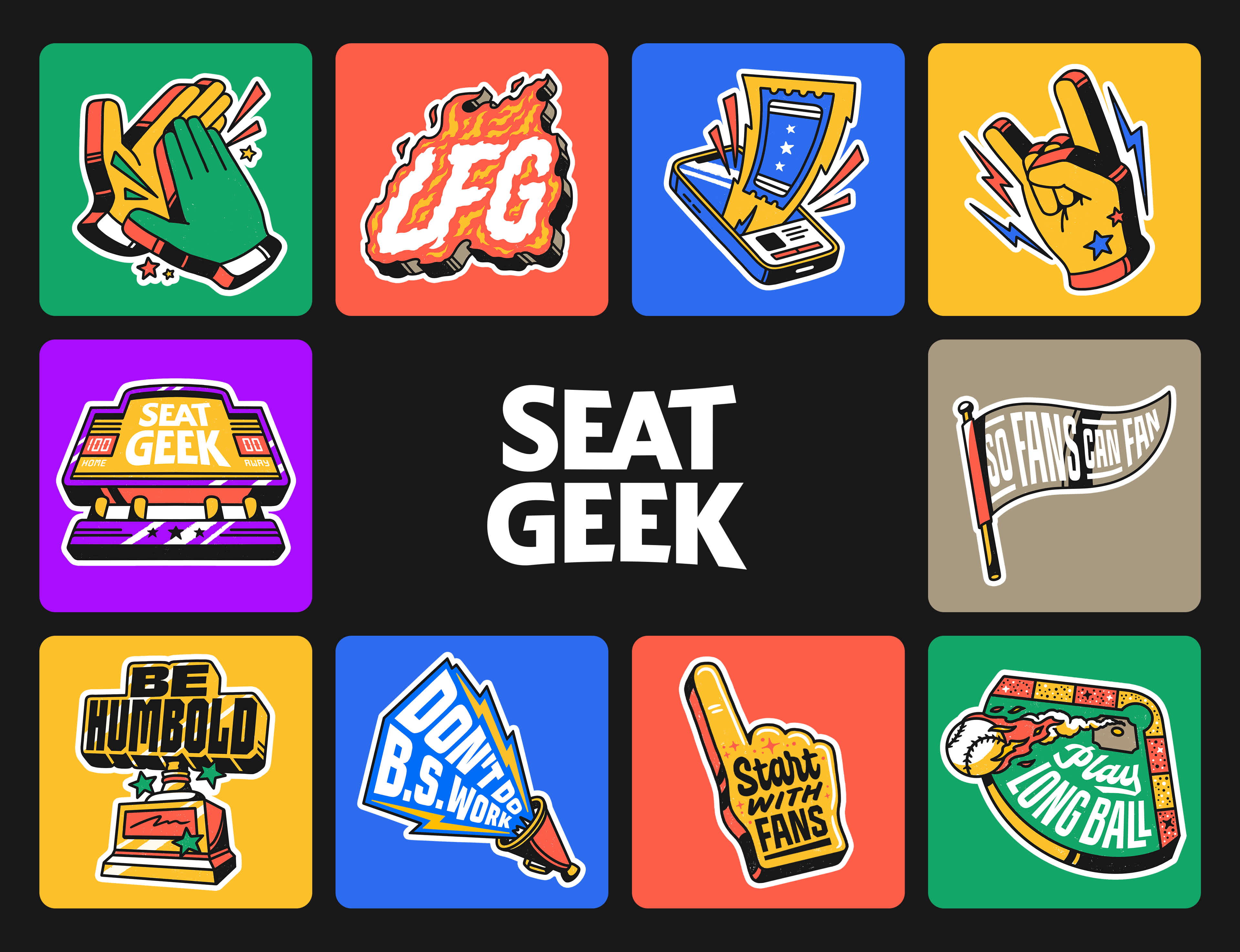 SeatGeek Stickers