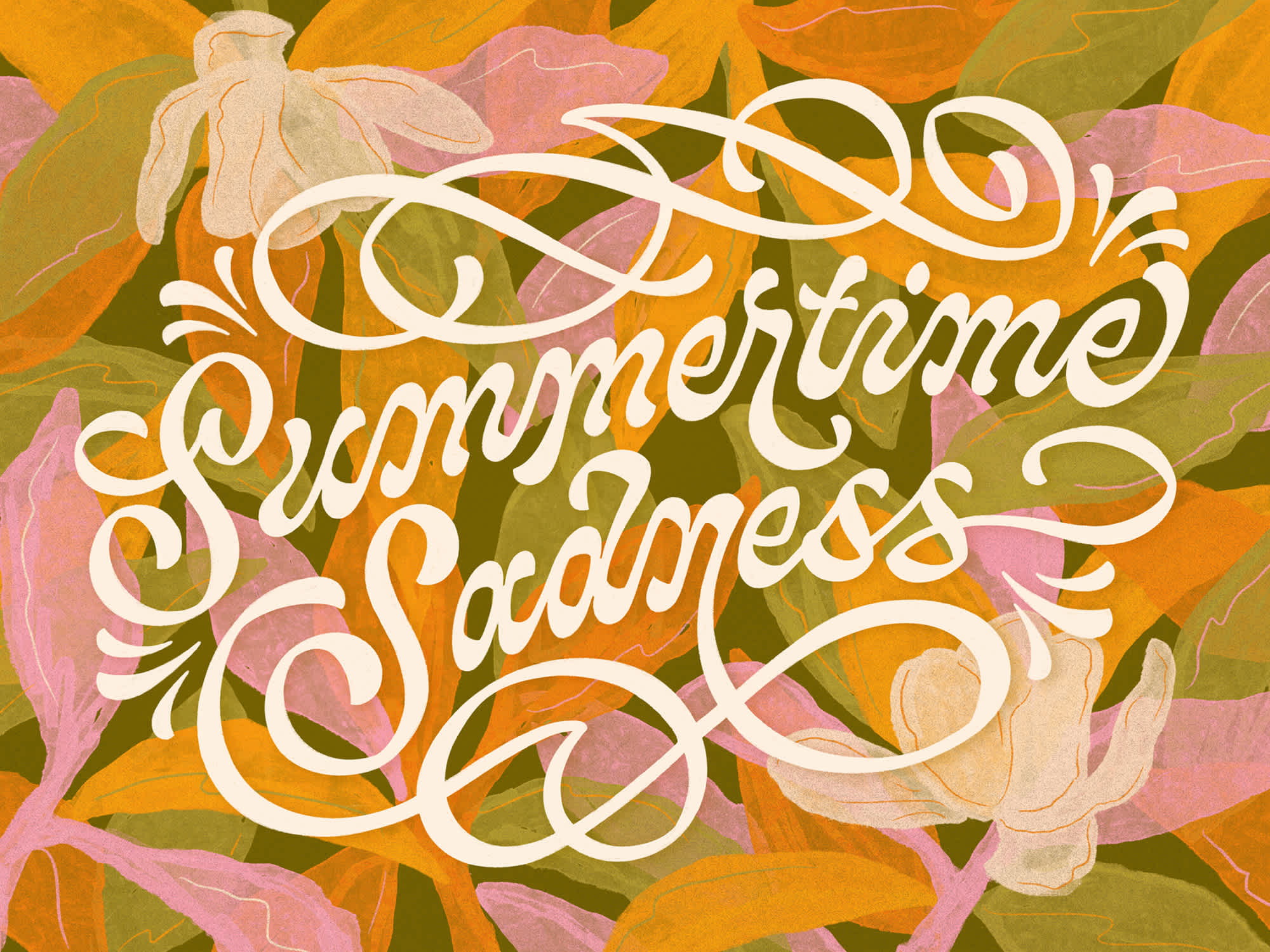 Summertime Sadness — Lettering