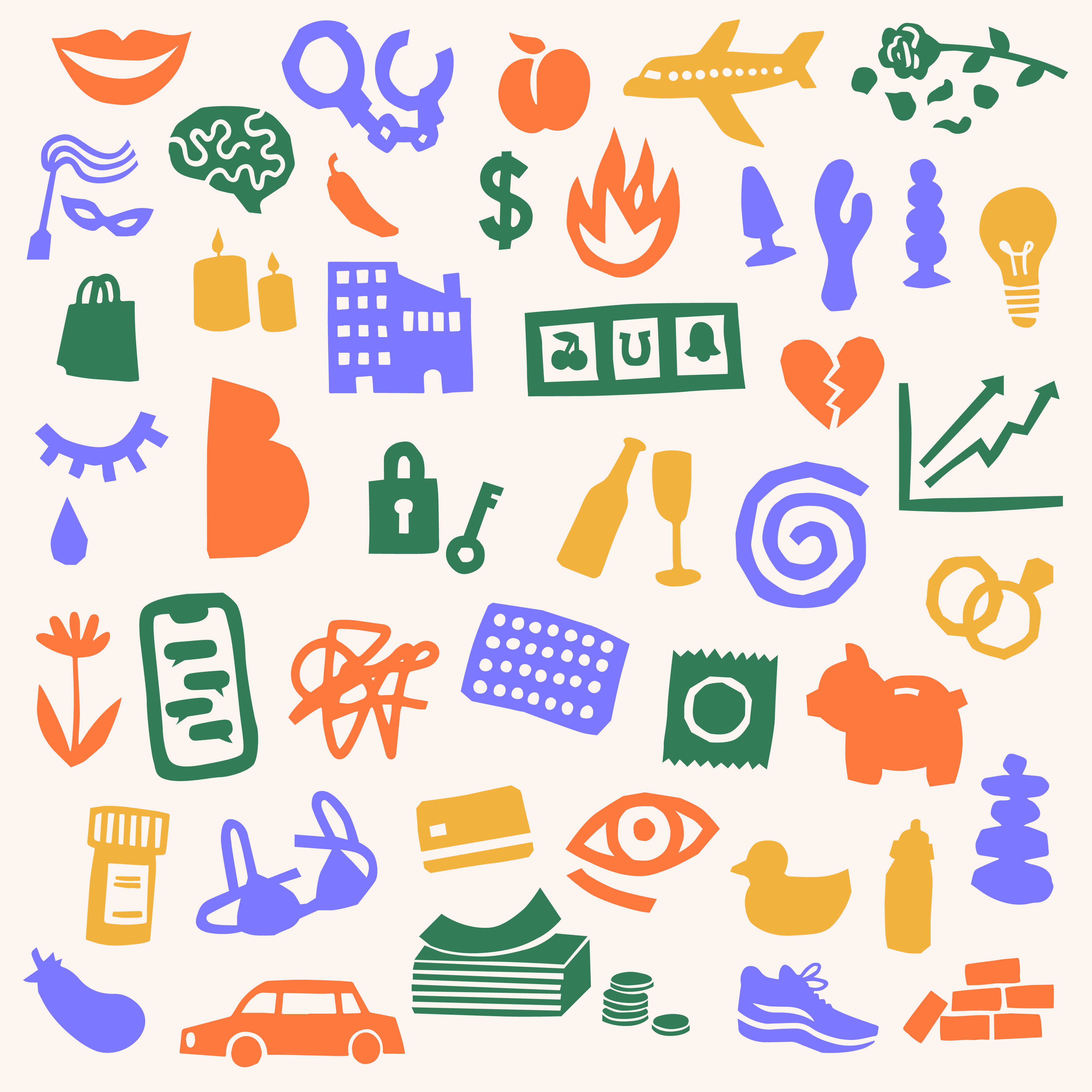 Spot Illustrations for Podcast
