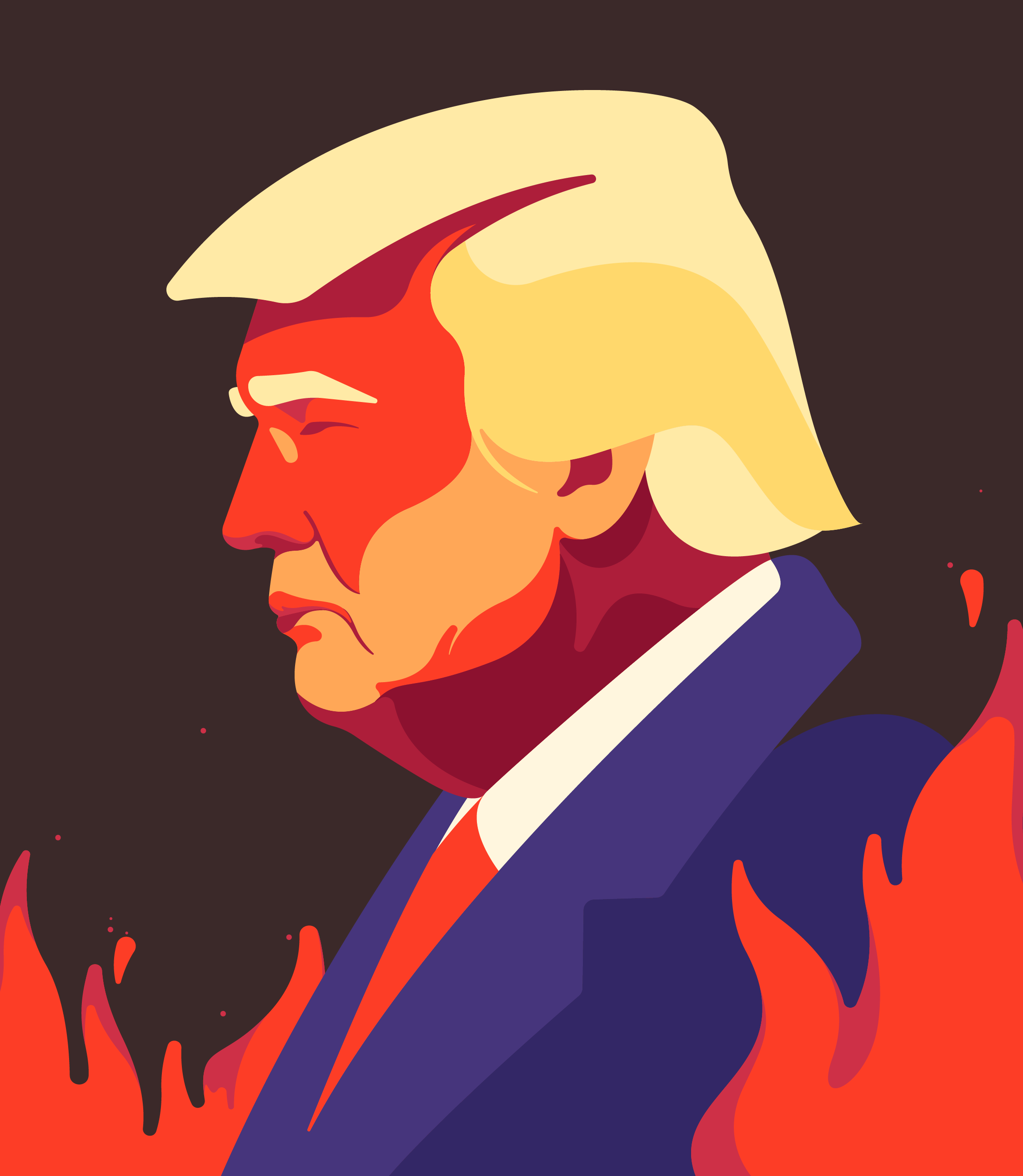 Trump portrait