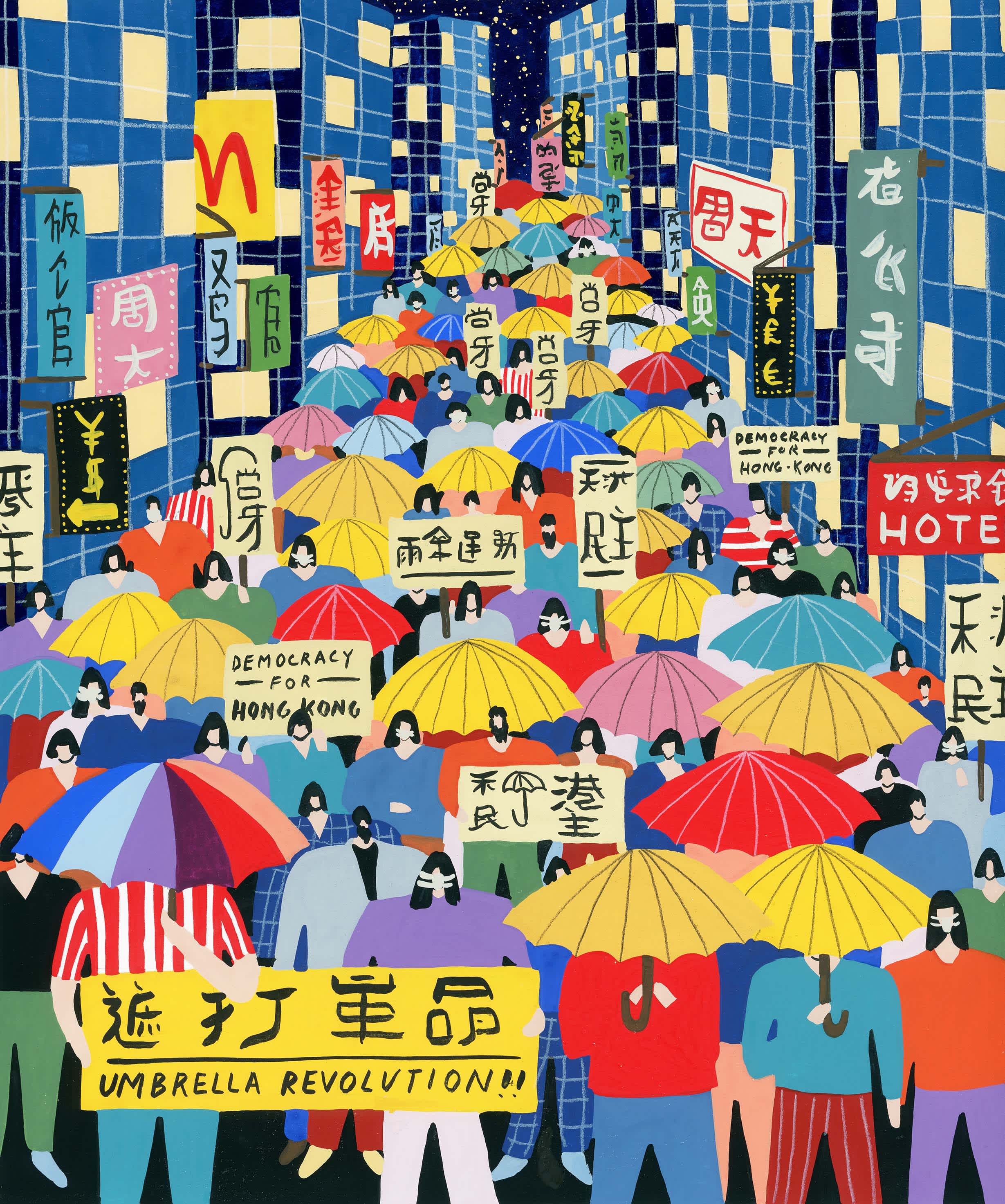 Umbrella Revolution - Scoop Mag