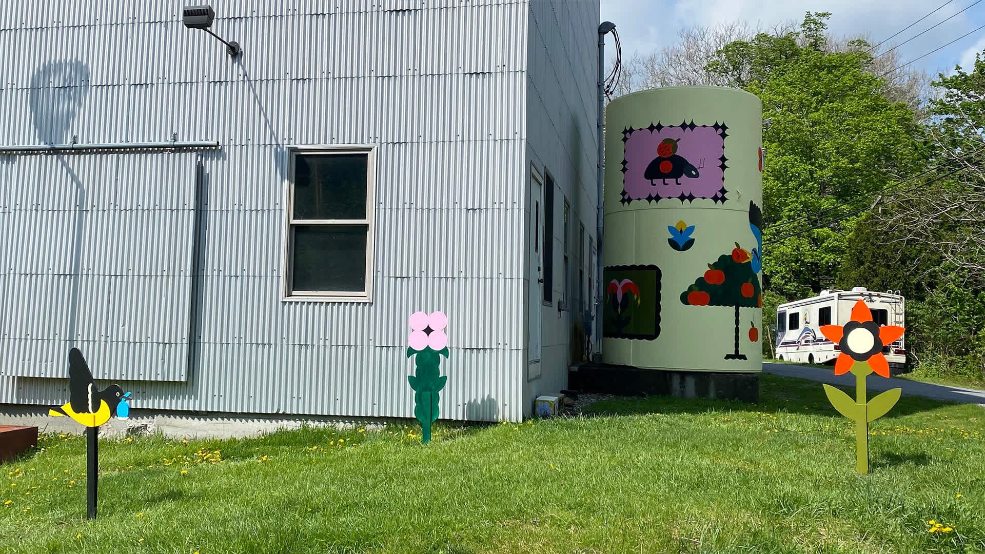 Mural for Wassaic Project