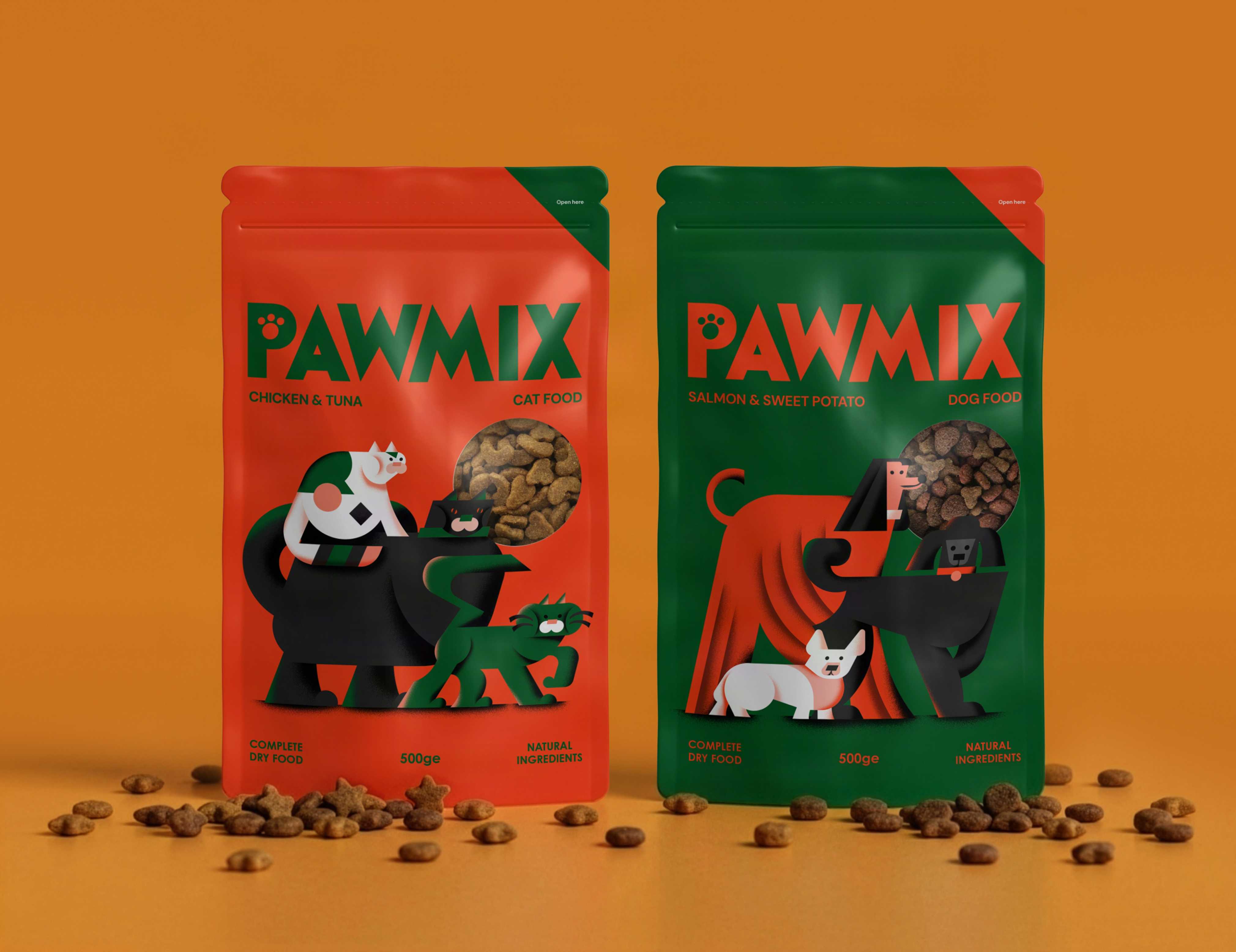 Pet Food Packaging Design