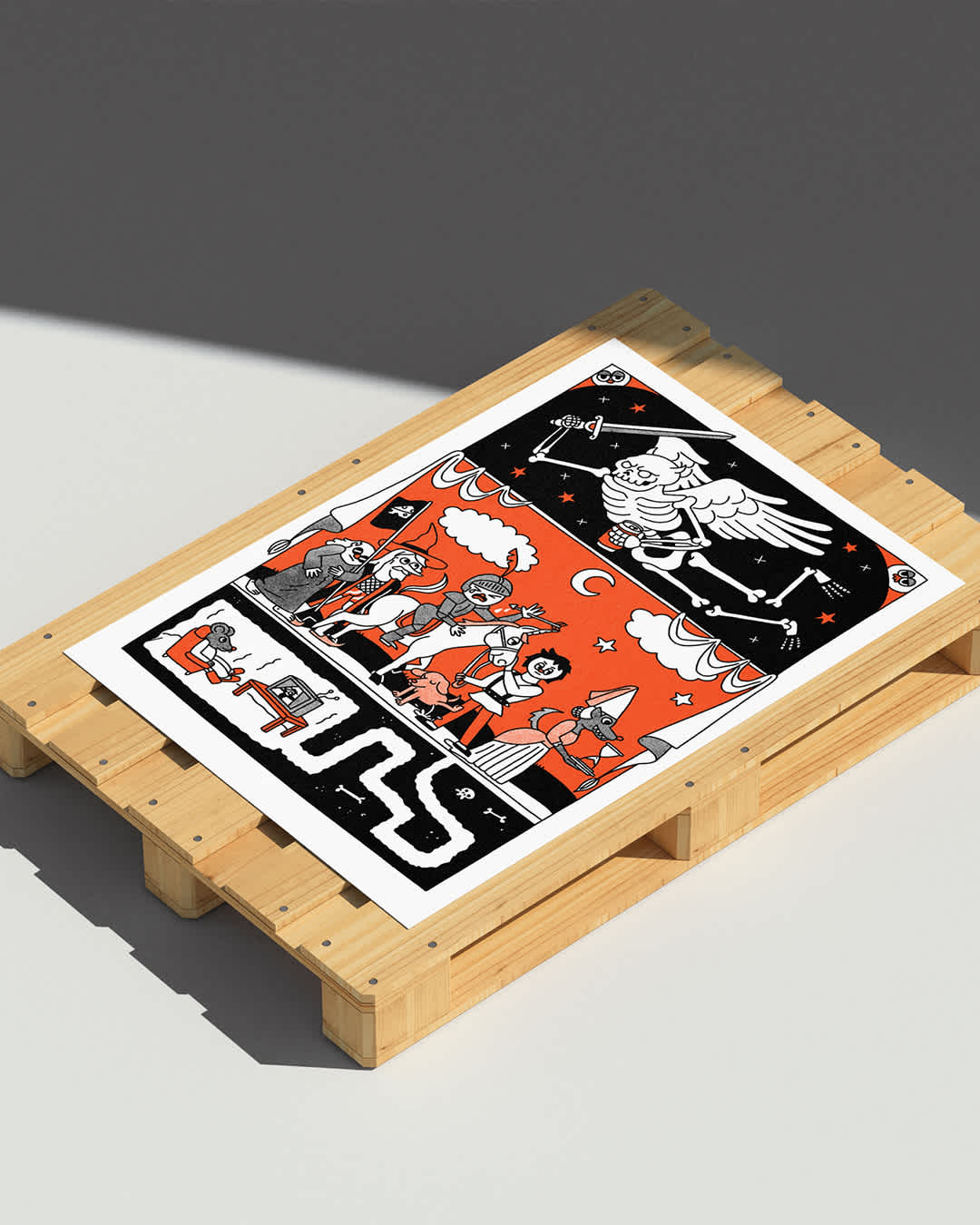 Screen Printed Poster