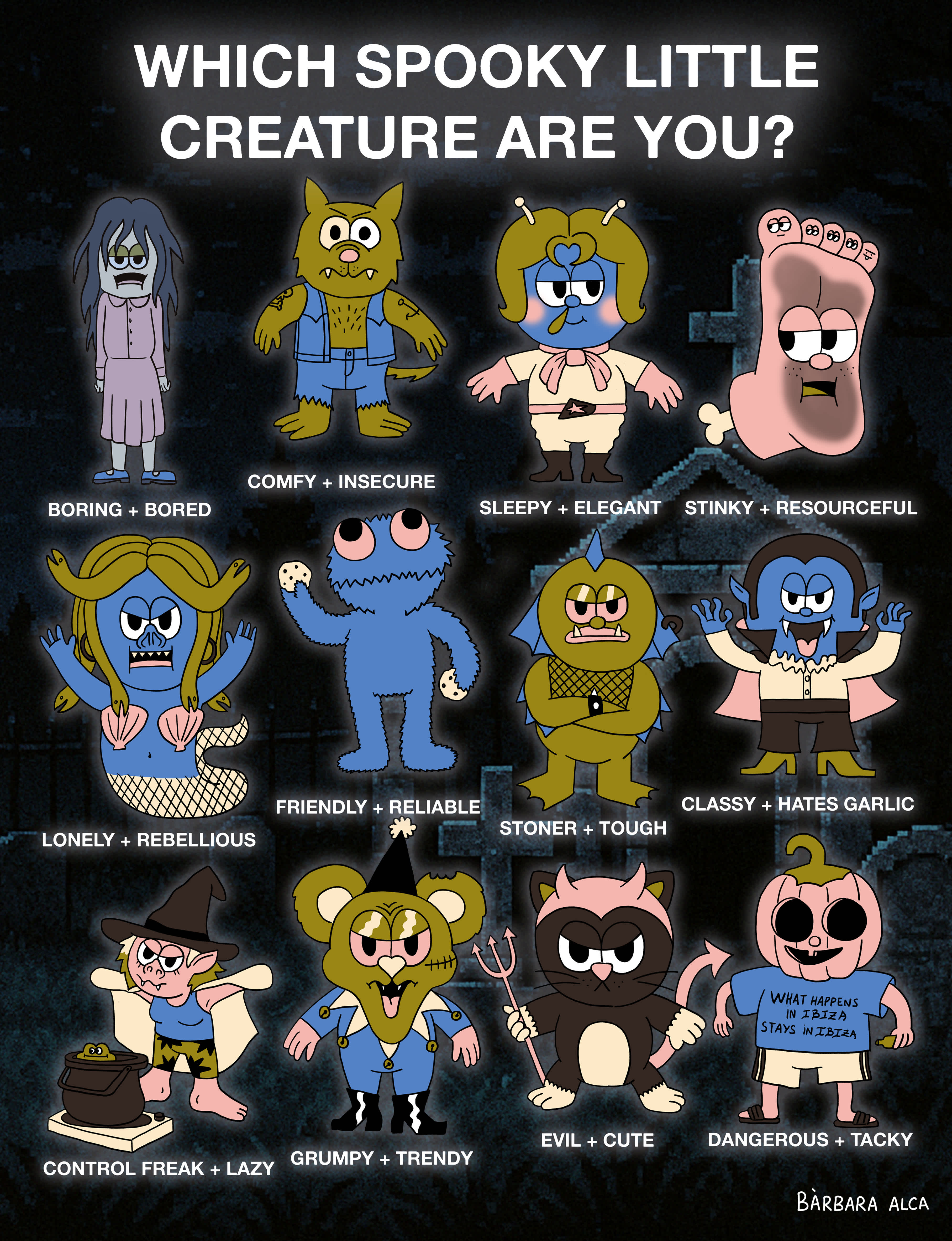 Halloween Social Media game