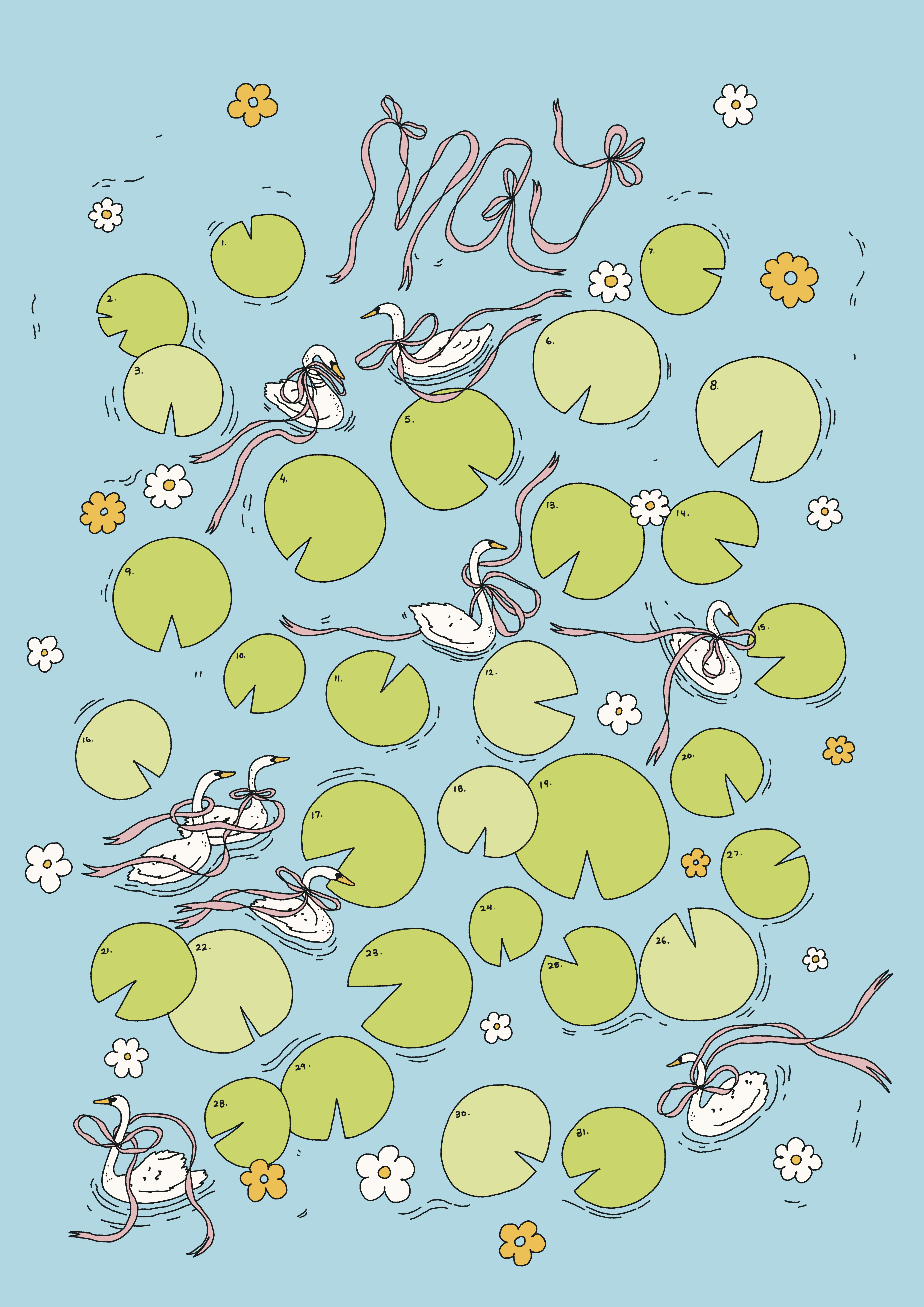Page from 2025 calander