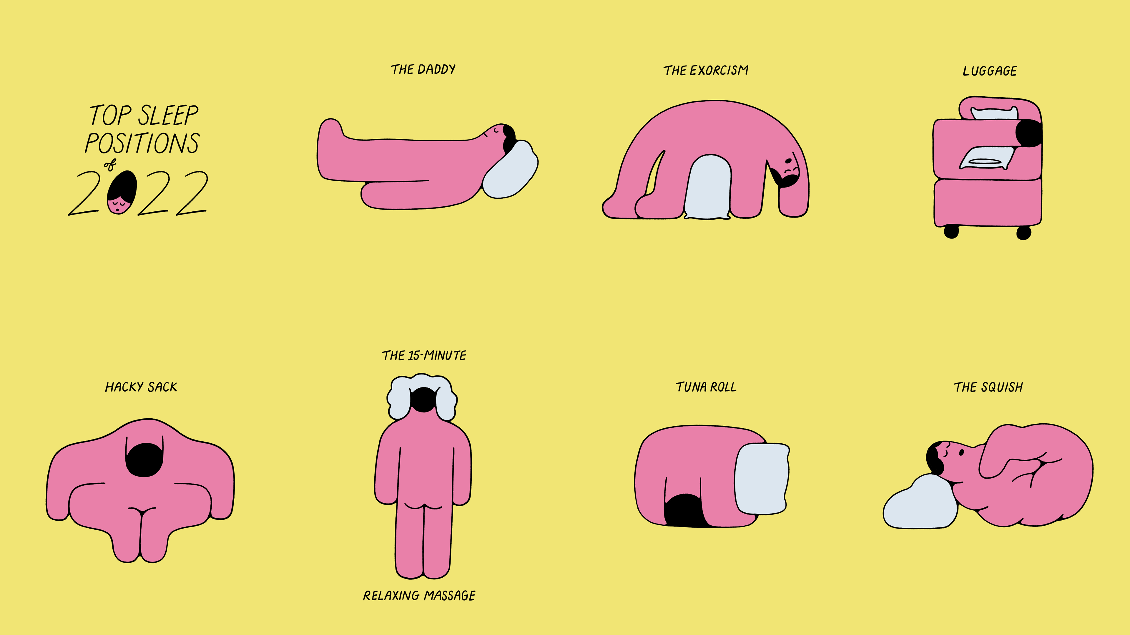 Top Sleep Positions of 2022