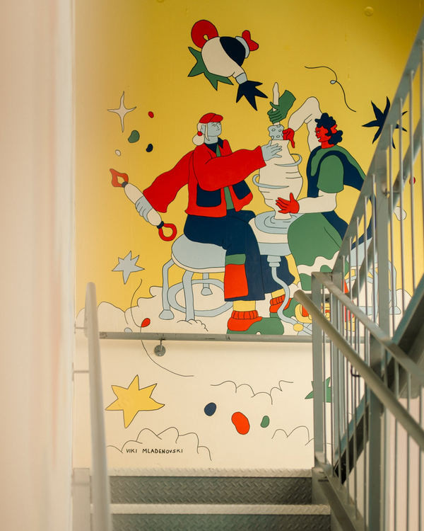 Ceramics Studio - Mural